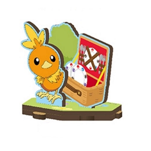 Pokemon MDF Wooden Construction Kit - Ensky 3 Inch DIY Wooden Figure Set for Kids & Adults | Perfect for Home Decor, Gifts & Collectibles