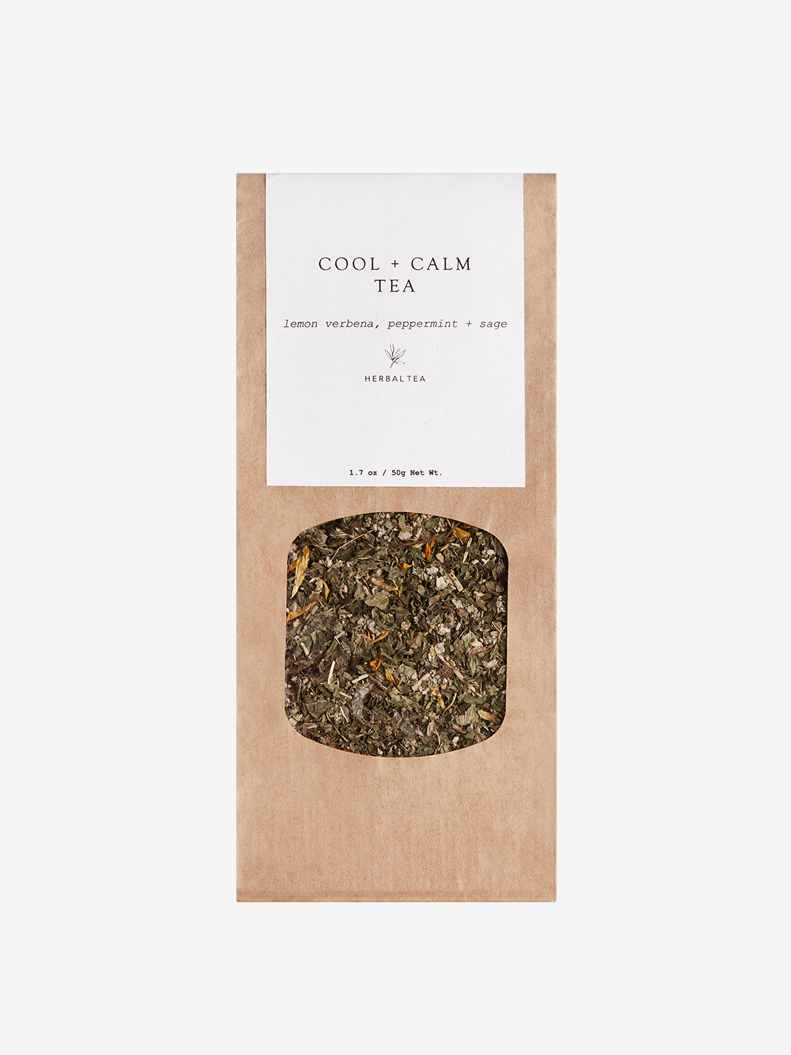 Forage Botanicals Cool & Calm Herbal Tea - Relaxing & Stress Relief Blend for Anxiety, Sleep & Wellness - Perfect for Evening, Meditation & Self-Care Rituals