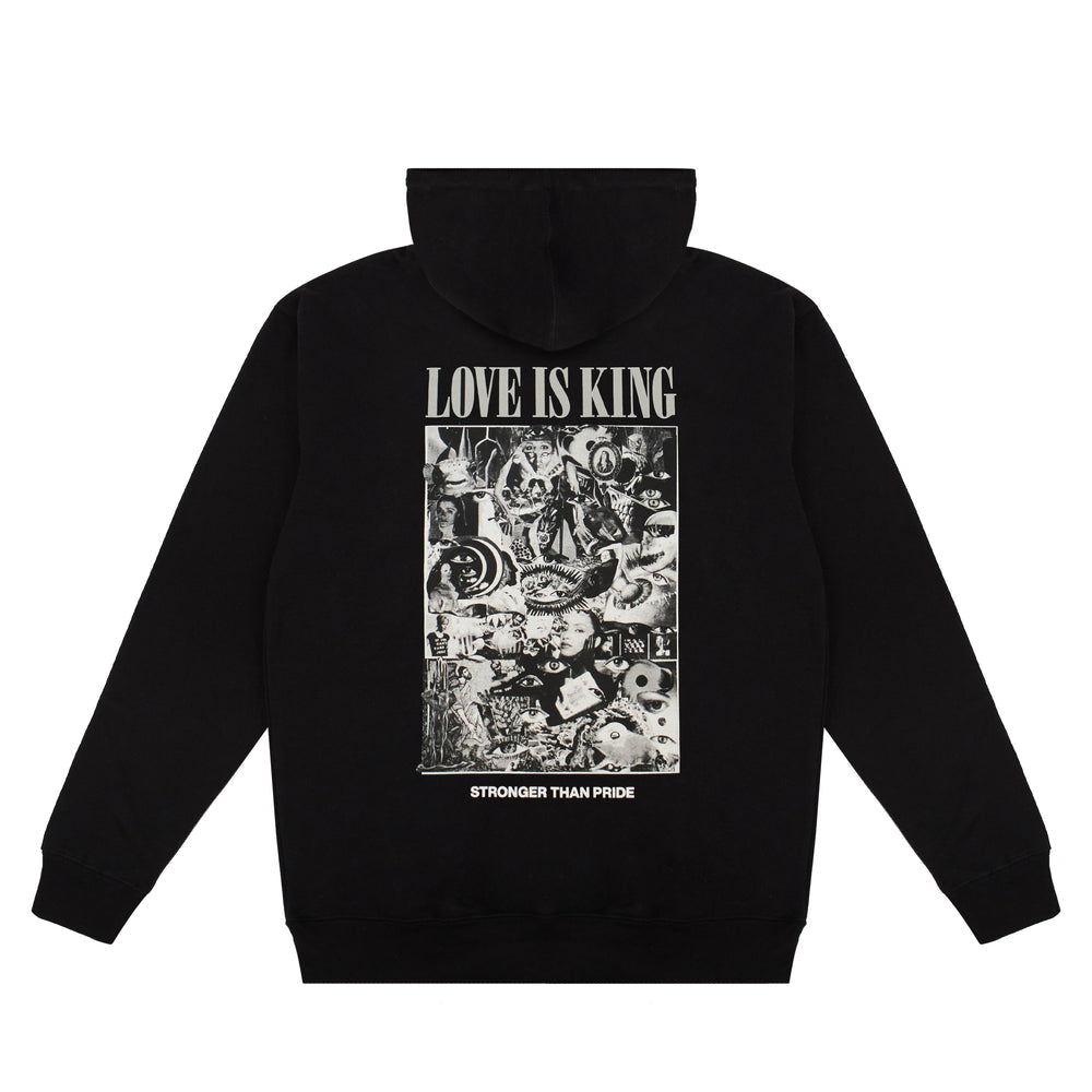 King Skateboards Spades Hoodie for Men & Women - Black Skateboarding Hooded Sweatshirt - Streetwear Fashion for Skaters & Urban Lifestyle