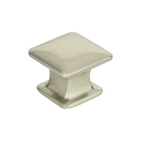 Alcott Square Knob - Premium Cabinet Hardware for Modern Kitchens & Bathrooms - Perfect for Home Renovation & DIY Projects