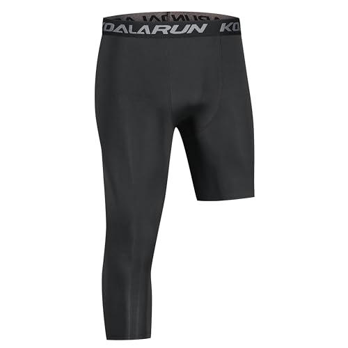 Black - Short Left + 3/4 Length Right