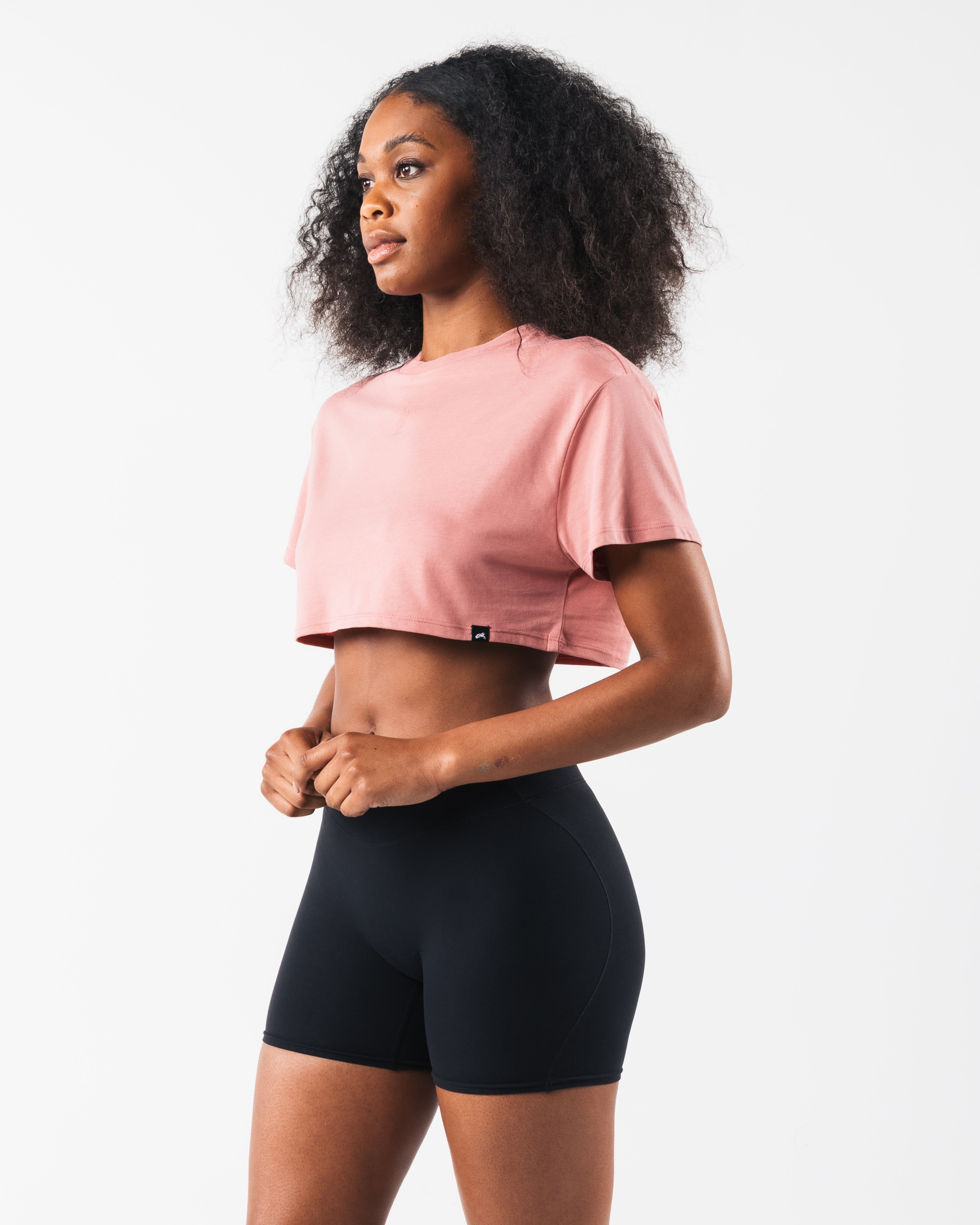 LDB Oversized Crop Tee - Women's Casual Short Sleeve T-Shirt in Primrose | Perfect for Summer Outfits, Beach Wear & Street Style Fashion