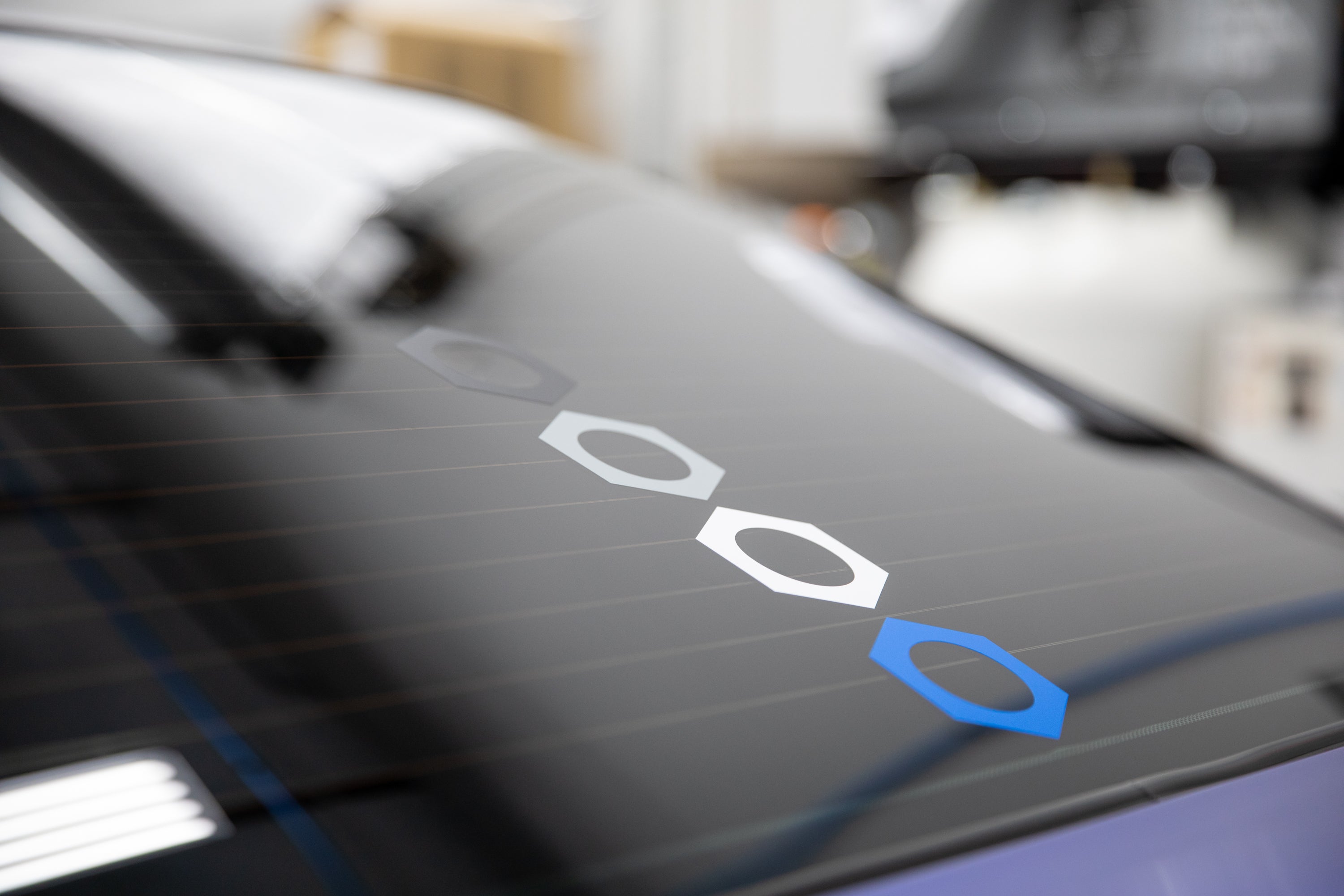 Custom Die-Cut Vinyl Hex Logo Decal Stickers - Waterproof & Durable for Cars, Laptops, Walls - Perfect for Branding, Personalization & DIY Projects