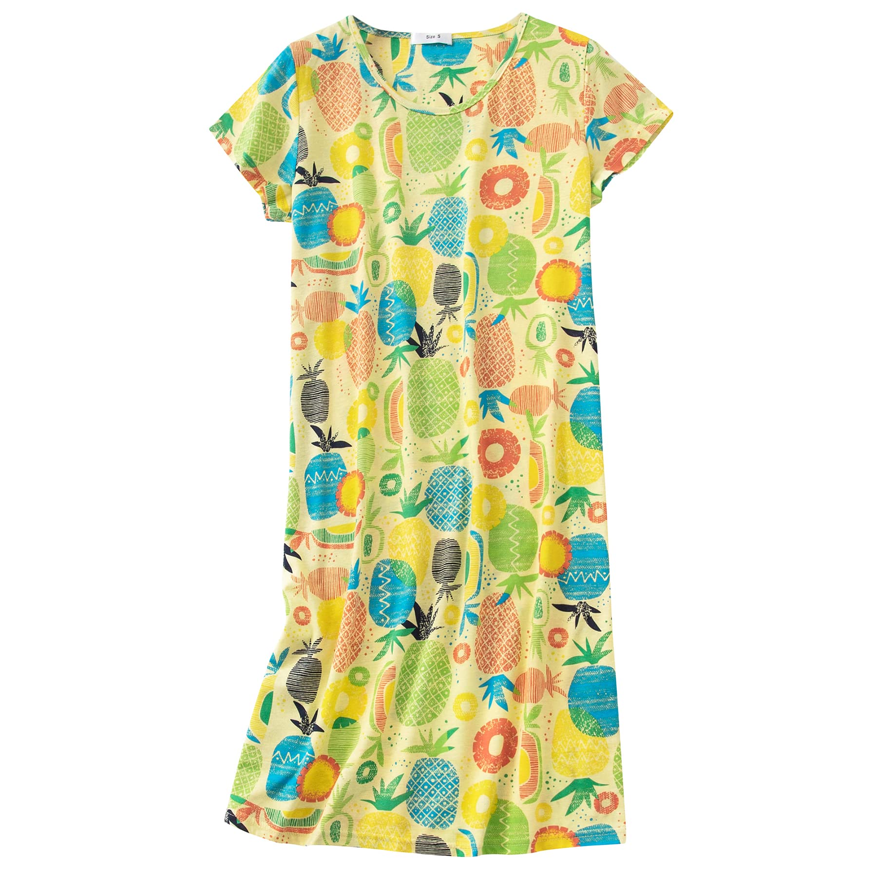 Zando Women's Cotton Nightgowns - Soft & Comfortable Sleepwear for Adults, Long Sleeve Night Gowns & Sleepshirts for Relaxing at Home or Overnight Stays