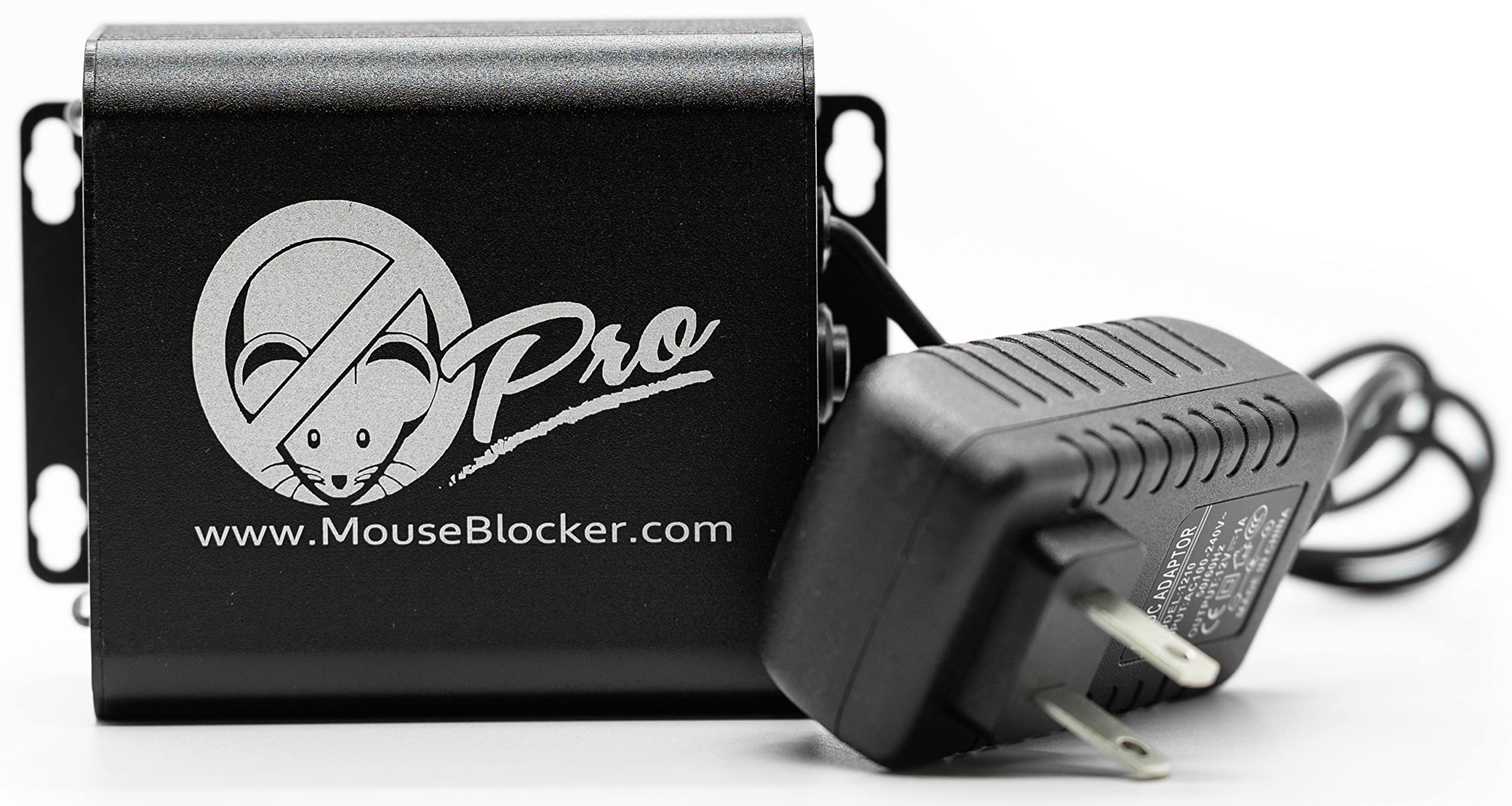 PRO 120V Ultrasonic Mouse & Rodent Repeller with Dual Strobing LED Lights - Vehicle Pest Control for Cars, Trucks & RVs