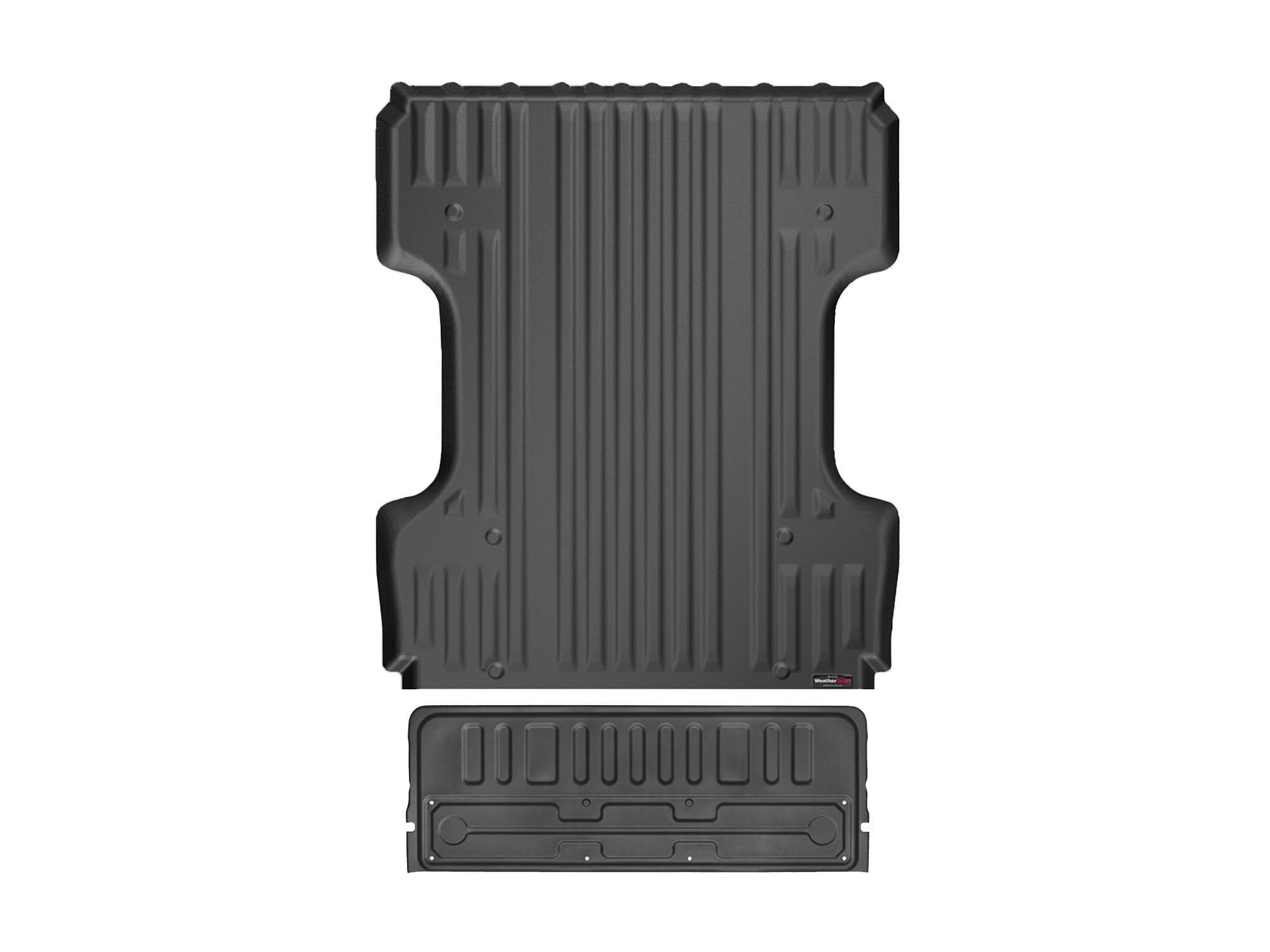 WeatherTech TechLiner Truck Bed Liner for Toyota Tundra with Standard Bed - Complete Set (Bed Liner & Tailgate Liner) (37812-3TG05), Black | Durable Protection for Hauling, Construction & Outdoor Adventures