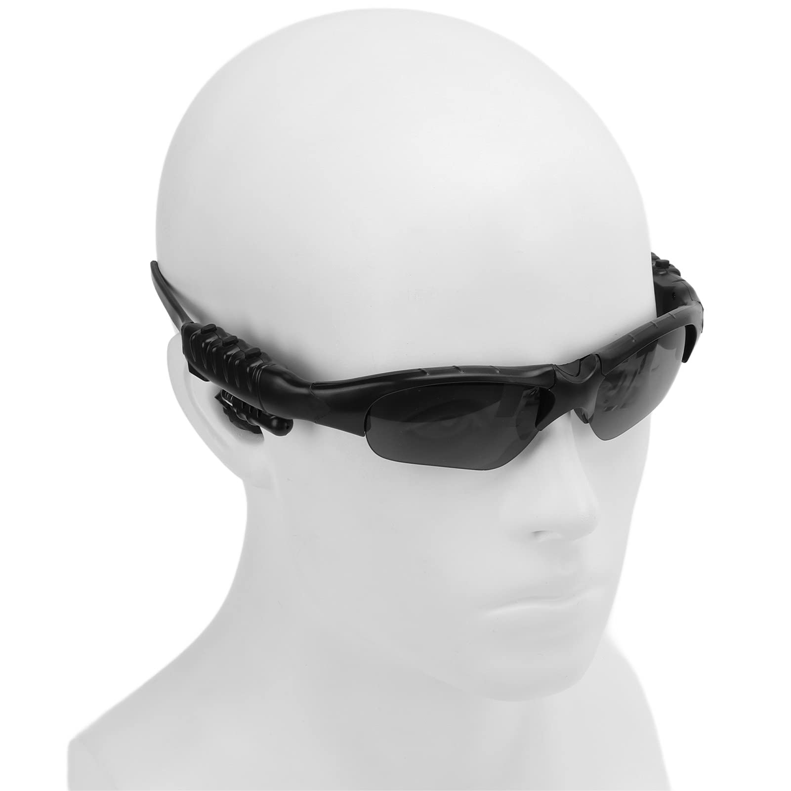 Shanrya Wireless Bluetooth Sunglasses with Built-in Stereo Headphones, UV Protection Polarized PC Lenses for Driving, Travel & Outdoor Activities - Perfect for Running, Cycling, Beach & Holiday Adventures