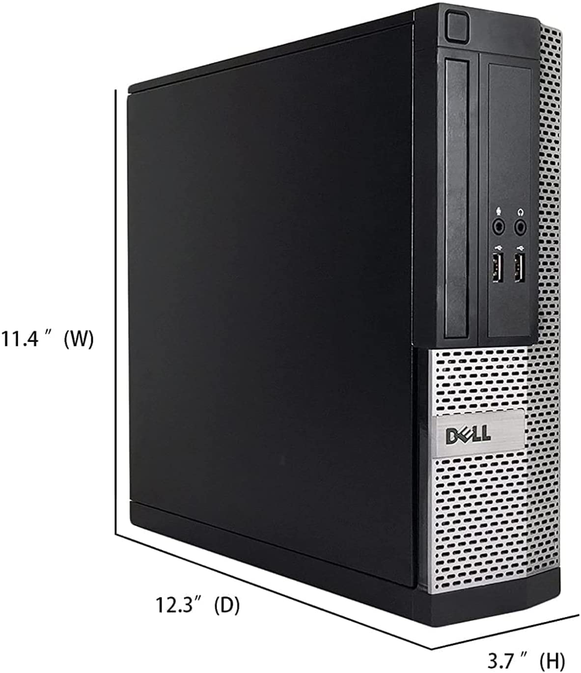 Refurbished Dell OptiPlex Desktop PC with Intel Core i5-3470 3.2GHz, 16GB RAM, 2TB HDD & 22