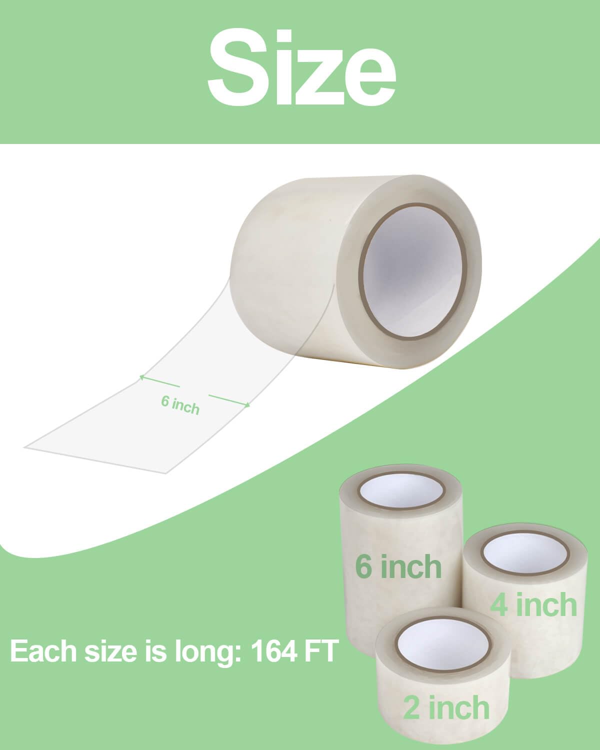 Vensovo Heavy Duty Greenhouse Plastic Repair Tape - 2