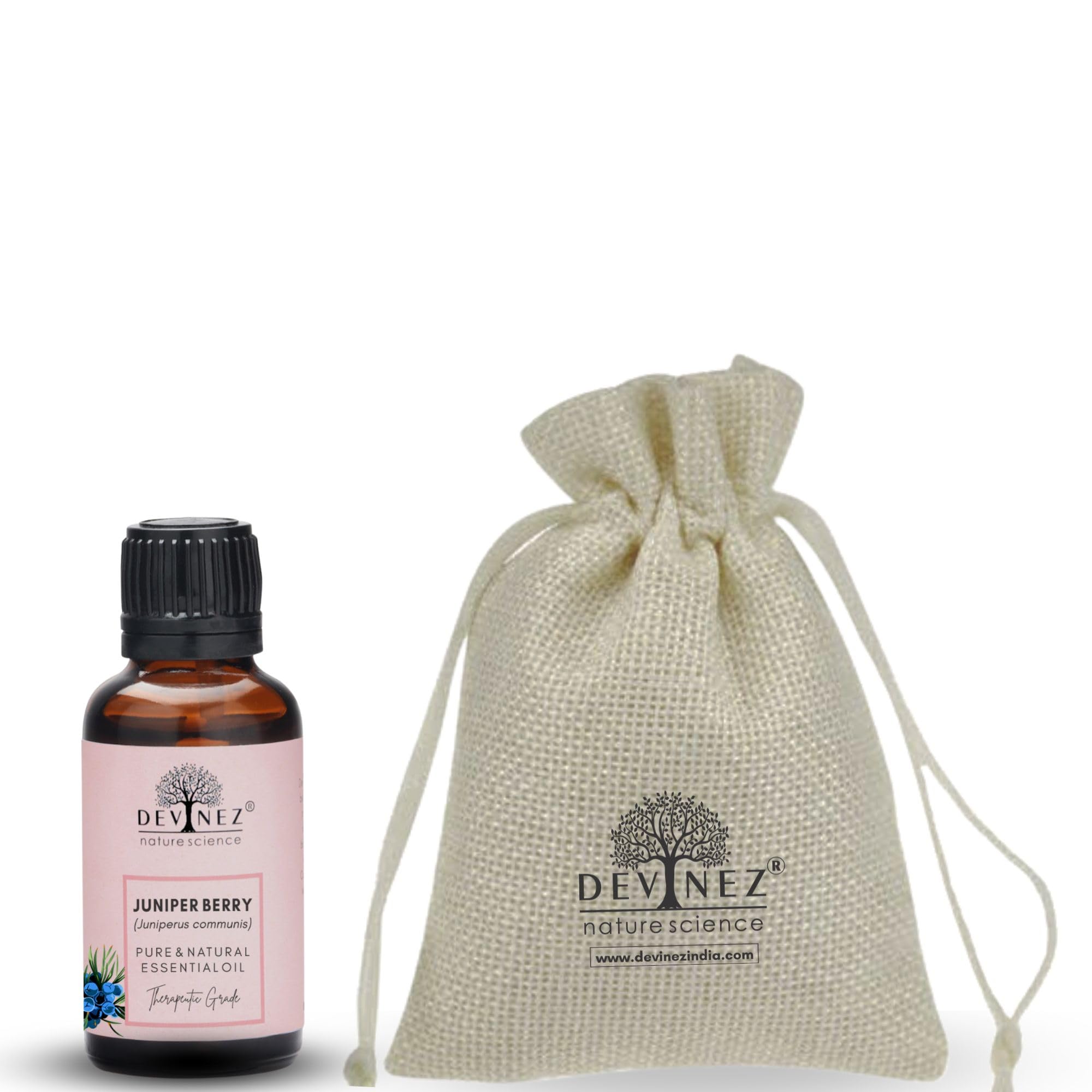 **Juniper Berry Essential Oil 50ml - 100% Pure, Natural, Undiluted & Therapeutic Grade - NABL & IFRA Certified - Glass Bottle - For Skin Care, Acne, Anti-Aging, Hair & Scalp Health - Natural Antiseptic & Skin Toner - Perfect for Aromatherapy, Massage & DIY Beauty Recipes**