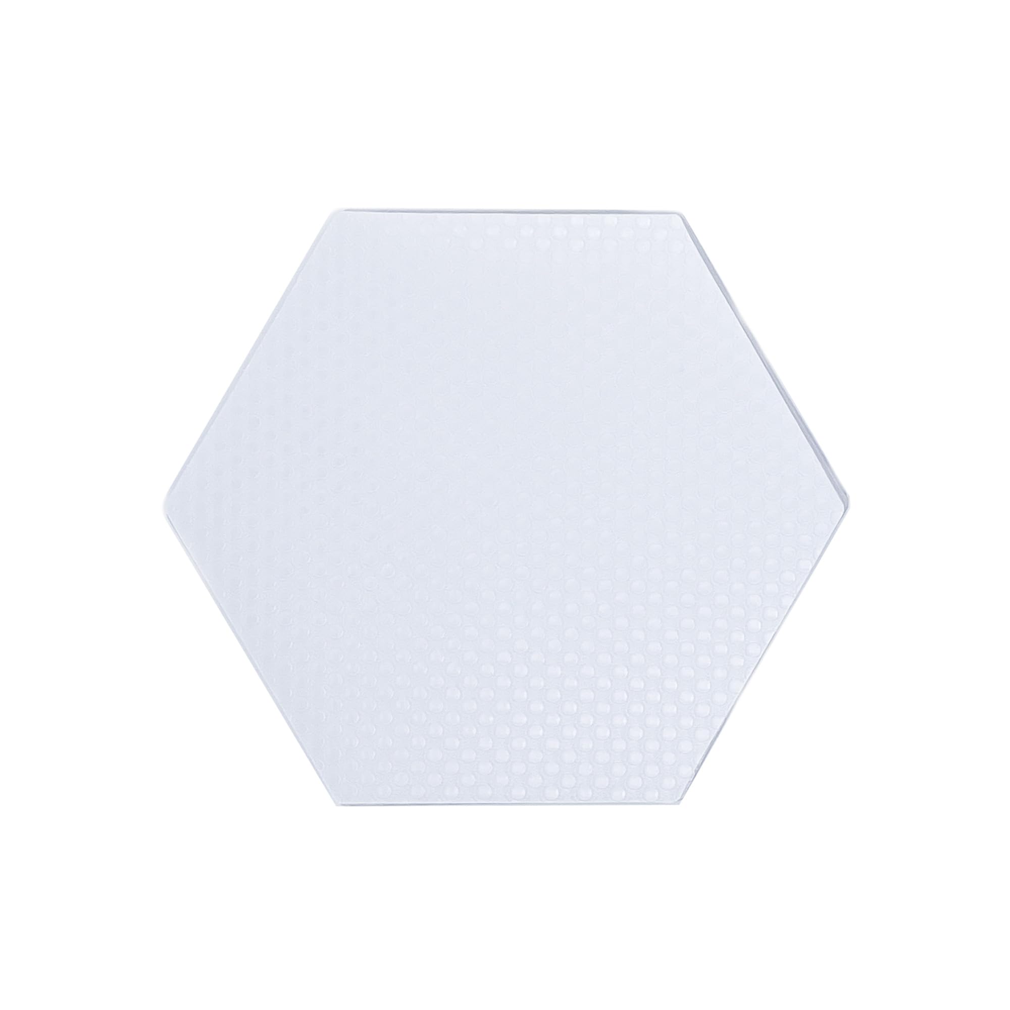 AQUBONA Hexagonal Clear Surf Traction Pad - Non-Slip Semi-Transparent Deck Grip for Surfboards, Longboards & SUPs - Perfect for Wave Riding, Paddle Boarding & Water Sports