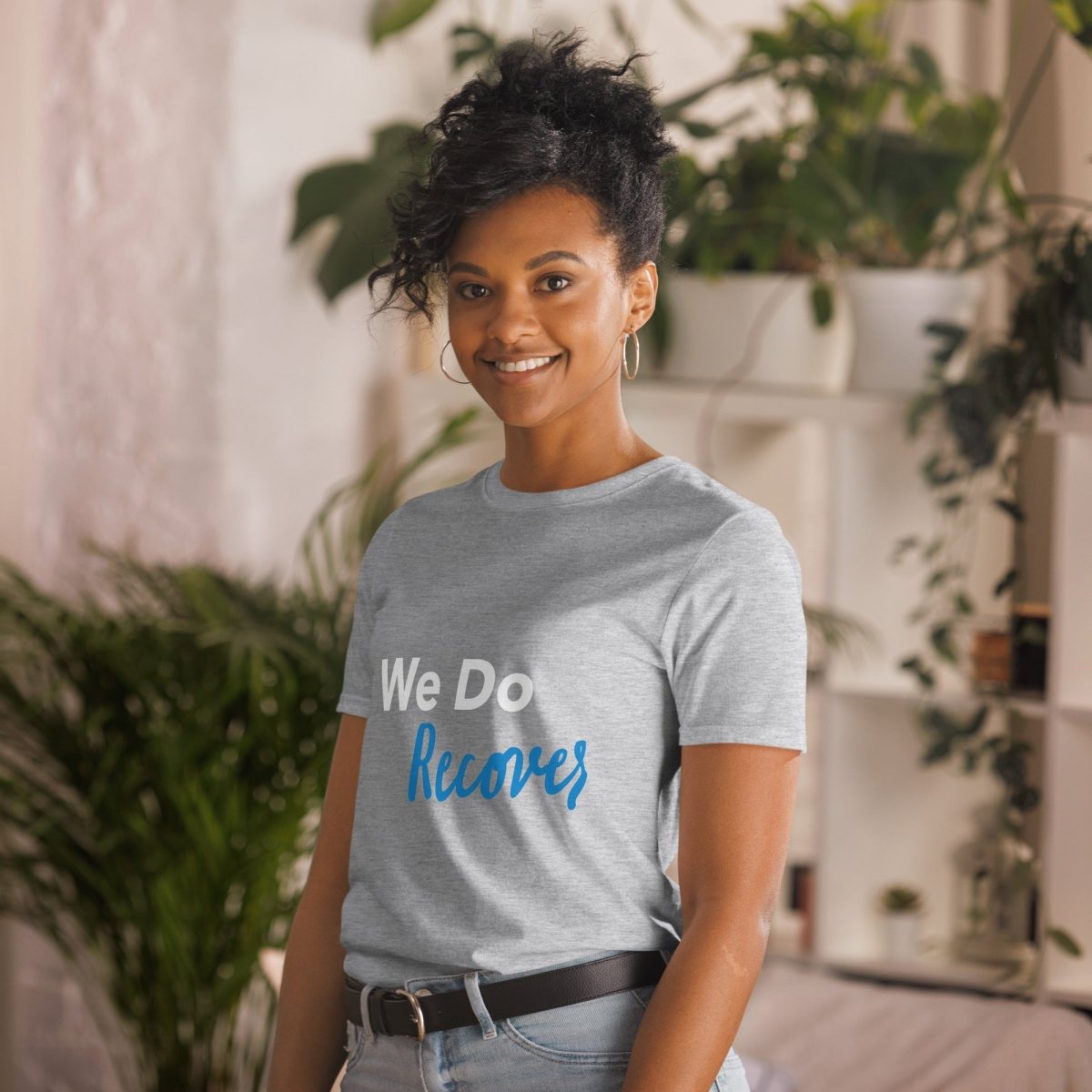 We Do Recover: Unisex Essential T-Shirt - Comfortable Cotton Tee for Everyday Wear, Gym, and Casual Outfits