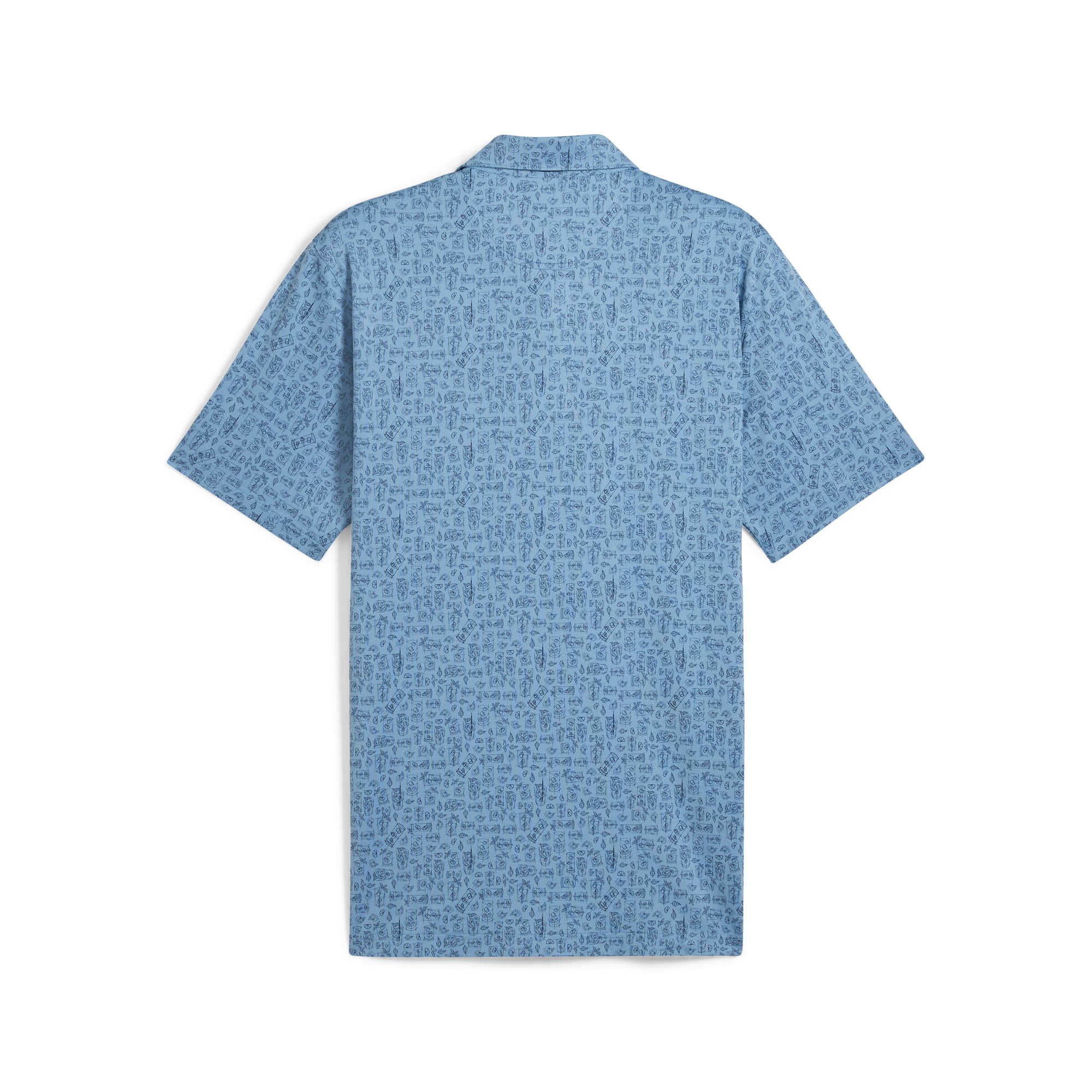 AP Sketch Golf Polo Shirt for Men - Breathable & Moisture-Wicking Performance Golf Apparel - Perfect for Golf Courses, Country Clubs & Casual Wear