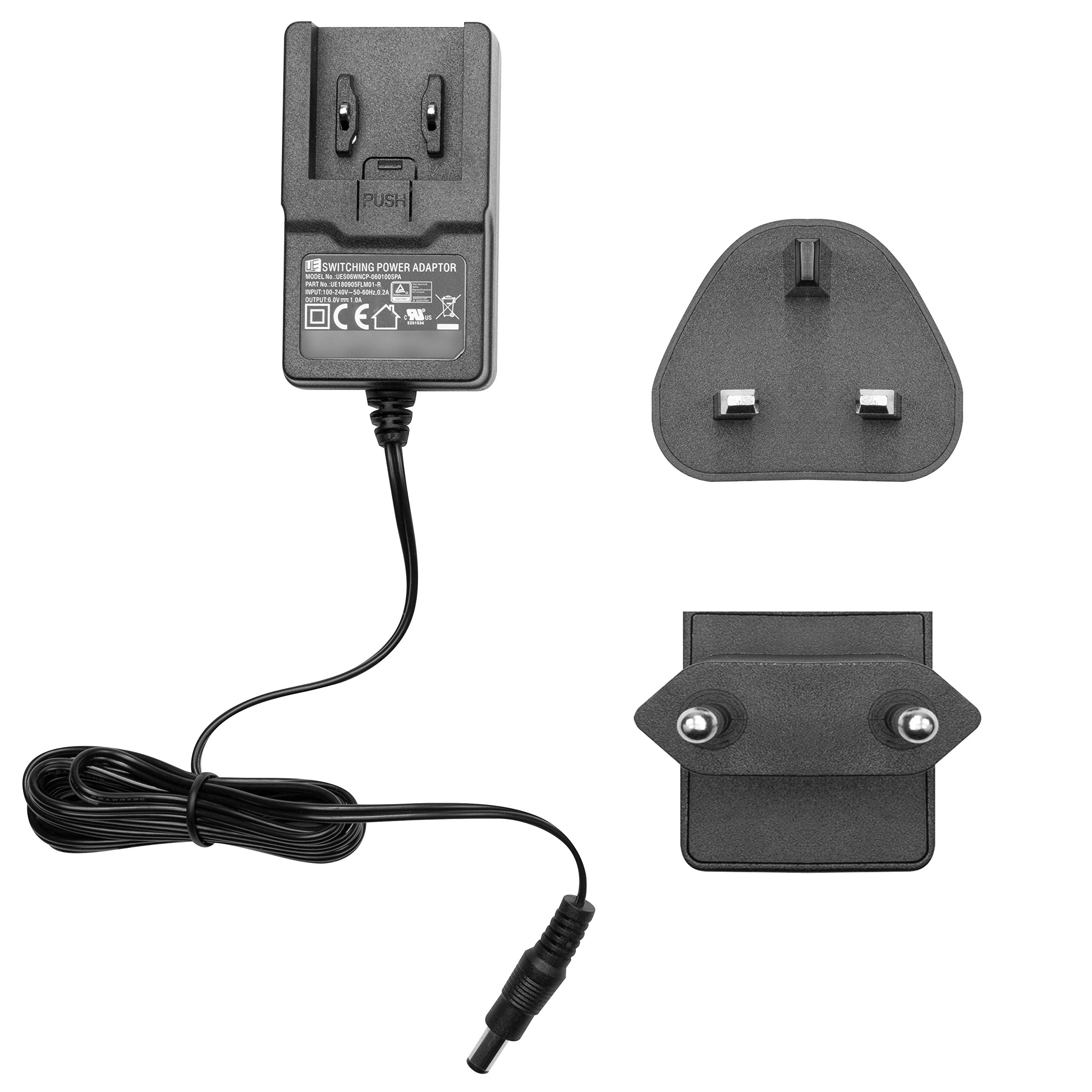 Duronic BPMA1 Blood Pressure Monitor Power Adapter - UK Plug, No Batteries Needed | Compatible with BPM150, BPM400, BPM450 Models | Perfect for Home Health Monitoring & Elderly Care