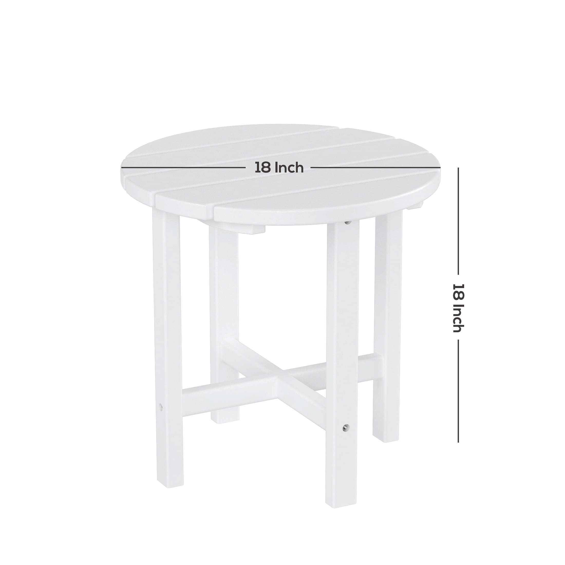 WestinTrends Dylan Outdoor Adirondack Chair with Side Table Set - Durable Patio Furniture for Backyard, Garden, Poolside Relaxation & Outdoor Entertaining