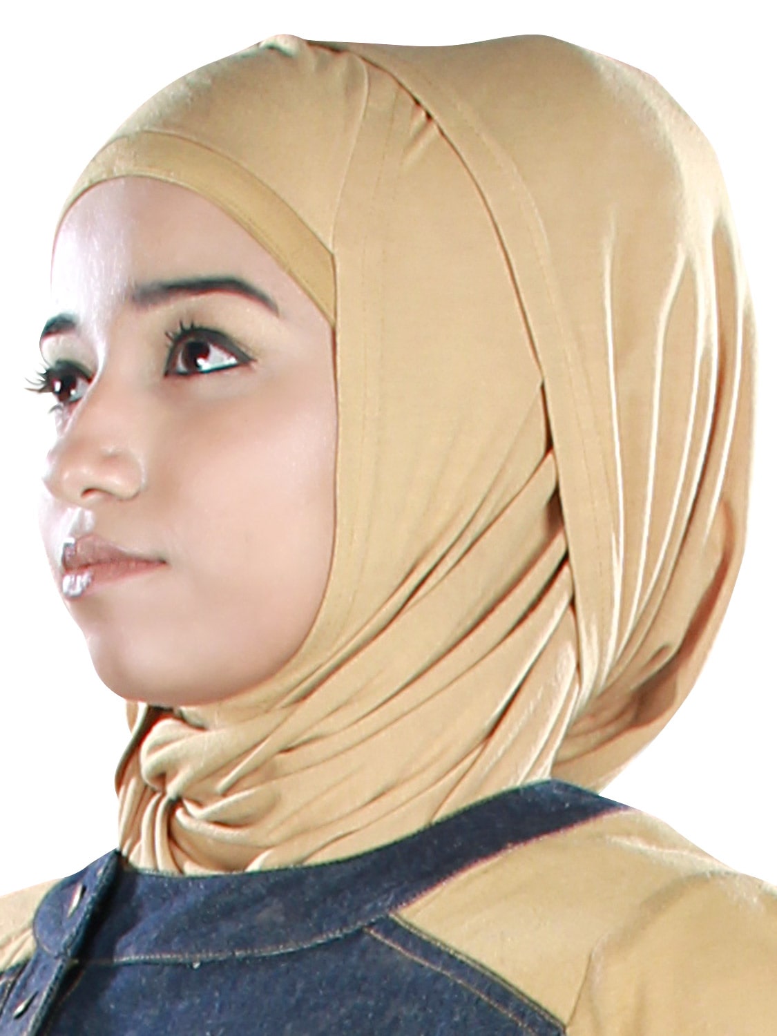 Afifa Jersey Hijab & Band - Breathable Sports Hijab for Running, Yoga & Gym - Modest Muslim Women's Activewear