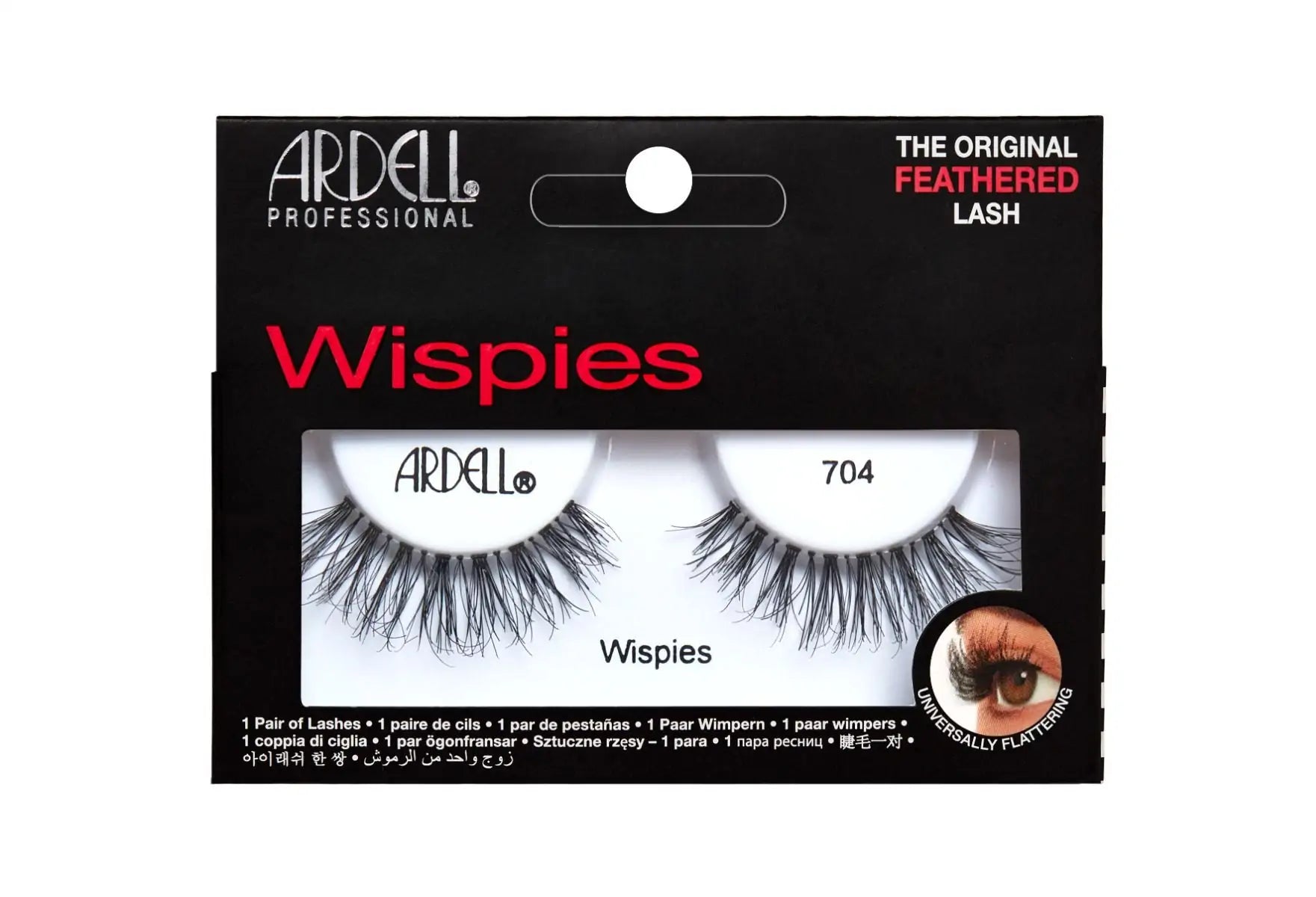 Ardell Wispies 704 False Eyelashes - Natural Looking Strip Lashes for Everyday Wear & Special Occasions | Perfect for Weddings, Parties & Date Nights