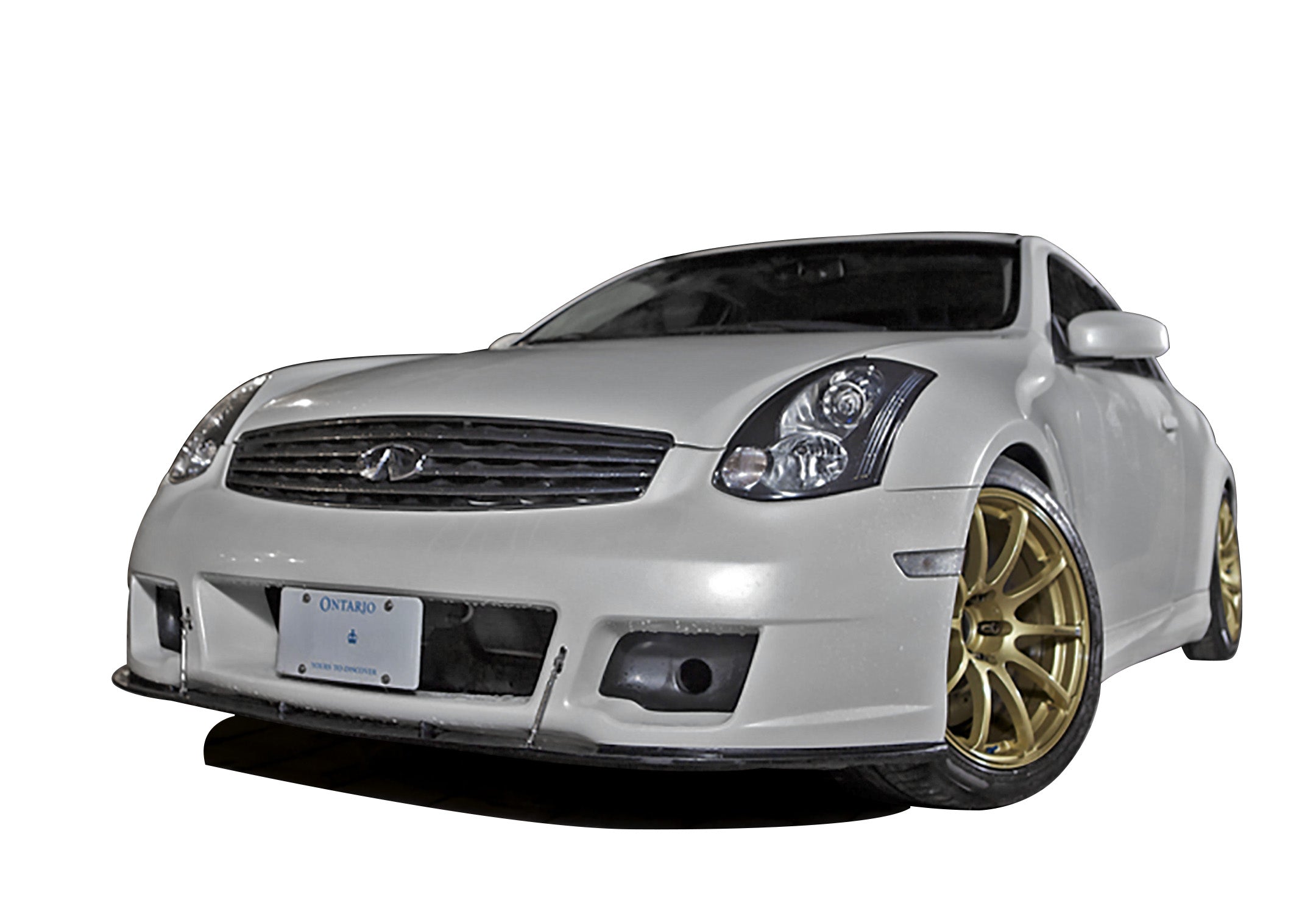 2003-2007 Infiniti G35 Coupe Front Bumper Fascia Replacement Part #1036009 - Perfect Fit for Car Repair & Auto Body Restoration