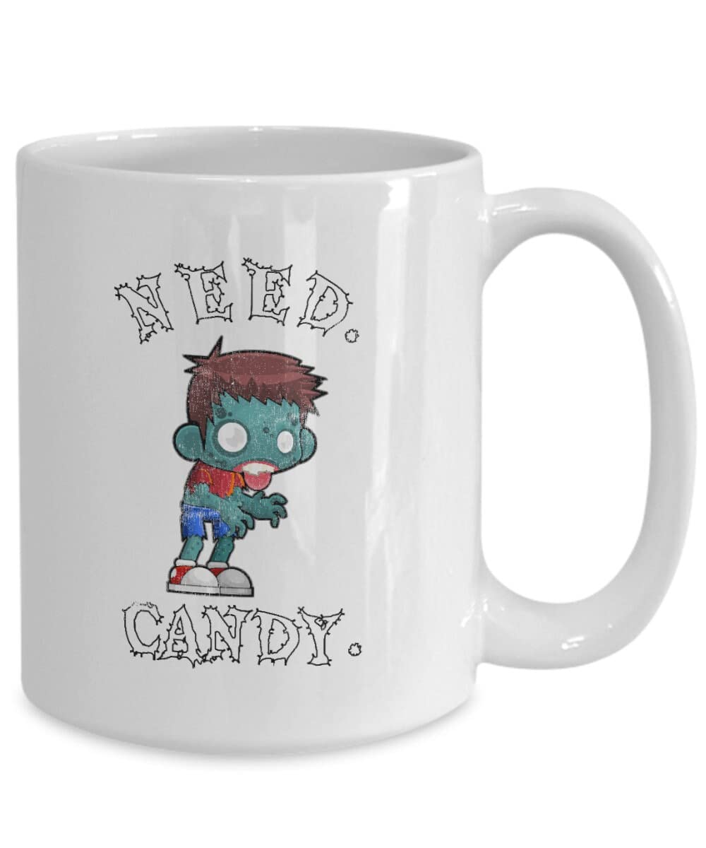 Zombie Boy Candy Mug - Unique Novelty Coffee Cup for Halloween, Gifts & Collectors - Perfect for Coffee, Tea & Hot Drinks