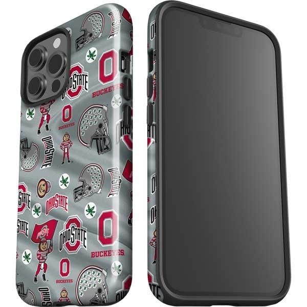 Skinit Impact-Resistant Phone Case for iPhone 13 Pro Max - Official Ohio State University Licensed Design | Perfect for Game Day, School Pride & Everyday Protection