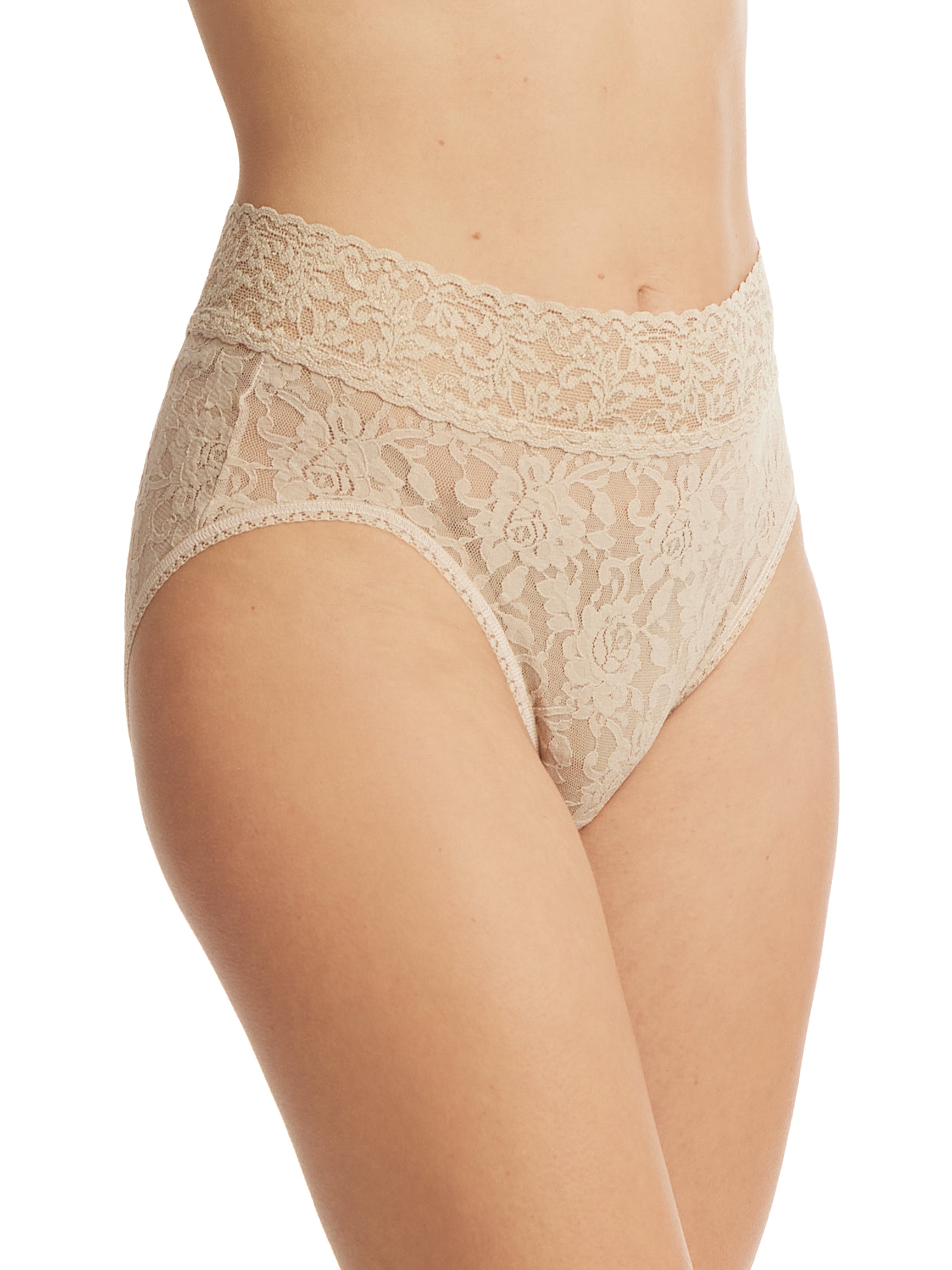 Signature Lace French Brief - Elegant Women's Underwear for Comfort & Style | Perfect for Daily Wear, Special Occasions & Bridal Lingerie