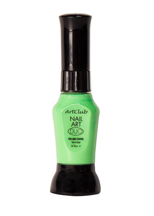 Color Club Nail Art Duo - Mint Green & White Nail Polish Set for Women | Salon-Quality Gel Effect Manicure | Perfect for Spring, Summer & Special Occasions