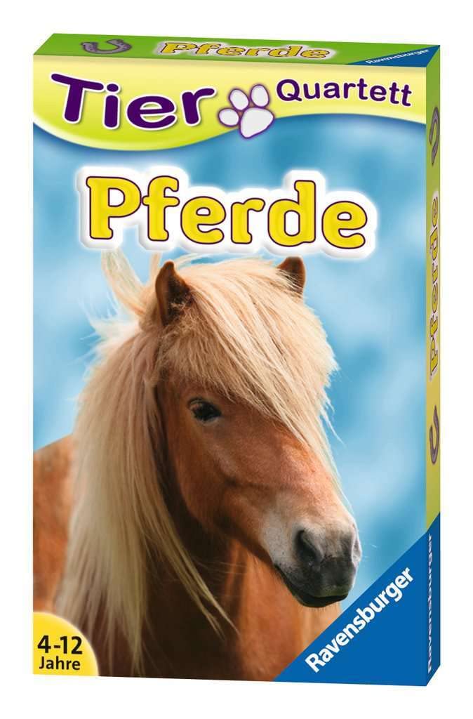 Ravensburger 20422 Horses Card Game for Kids - Fun & Educational Family Board Game for Boys & Girls Ages 6+ - Perfect for Birthday Gifts, Travel, and Family Game Nights