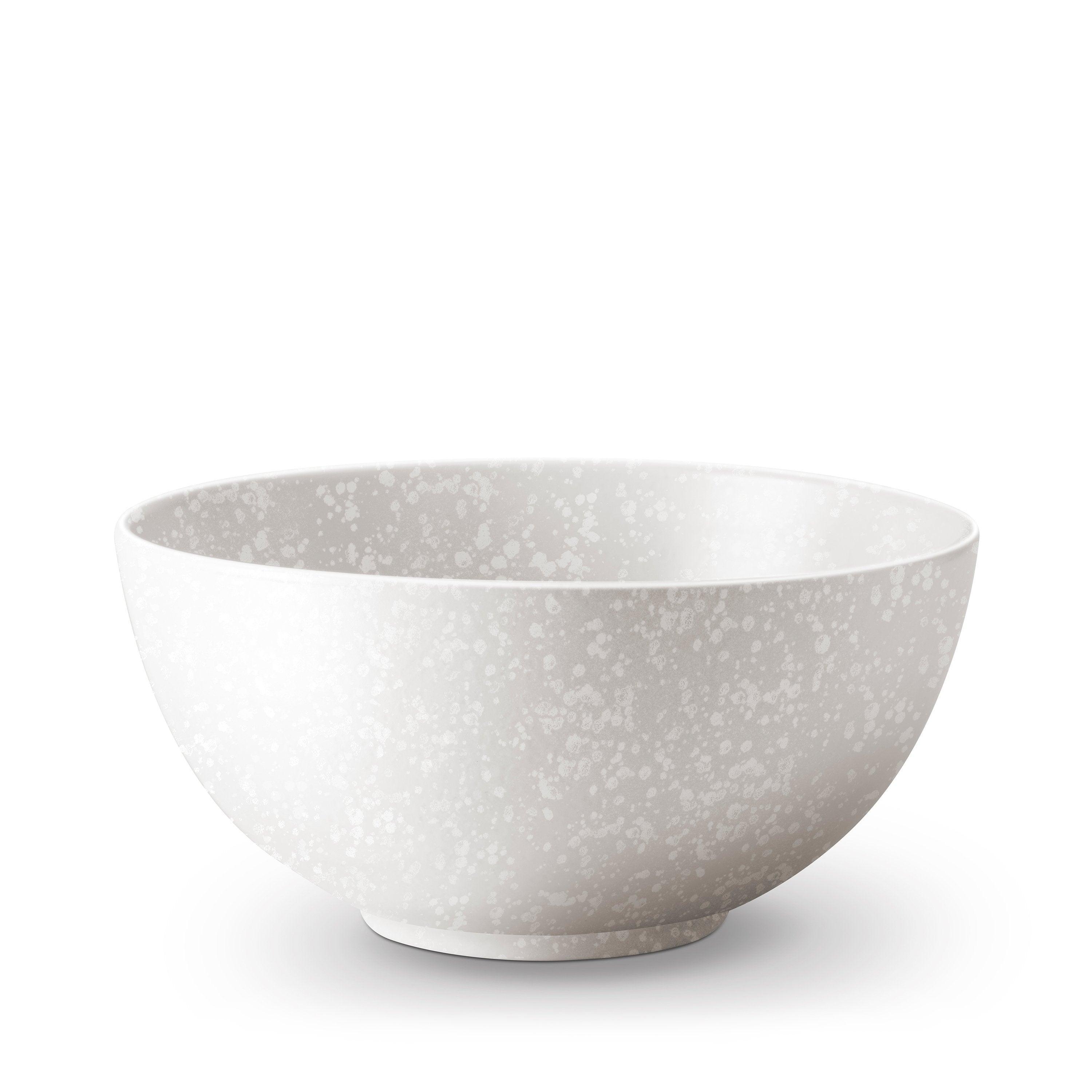 Alchimie White Ceramic Bowl - Elegant Dinnerware for Salads, Soups & Desserts | Perfect for Home Dining, Restaurants & Gifting