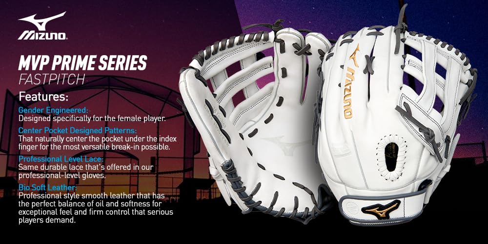 Mizuno GXF50FP MVP Prime Fastpitch Softball Glove - 13