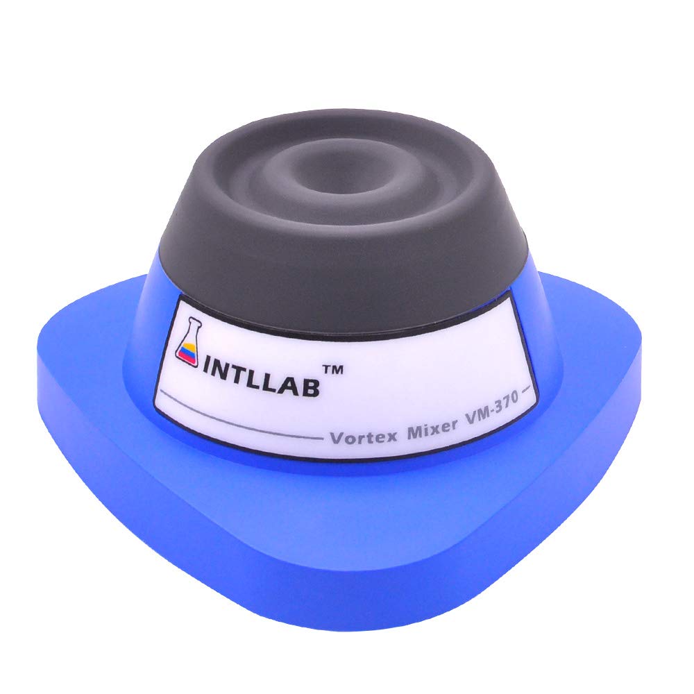 Lab Vortex Mixer with Touch Function - High Speed Vortexer for Gel Polish, Eyelash Adhesives & Acrylic Paints - Compatible with 15mL Test Tubes & Centrifuge Tubes - Perfect for Nail Salons, Beauty Labs & Scientific Research