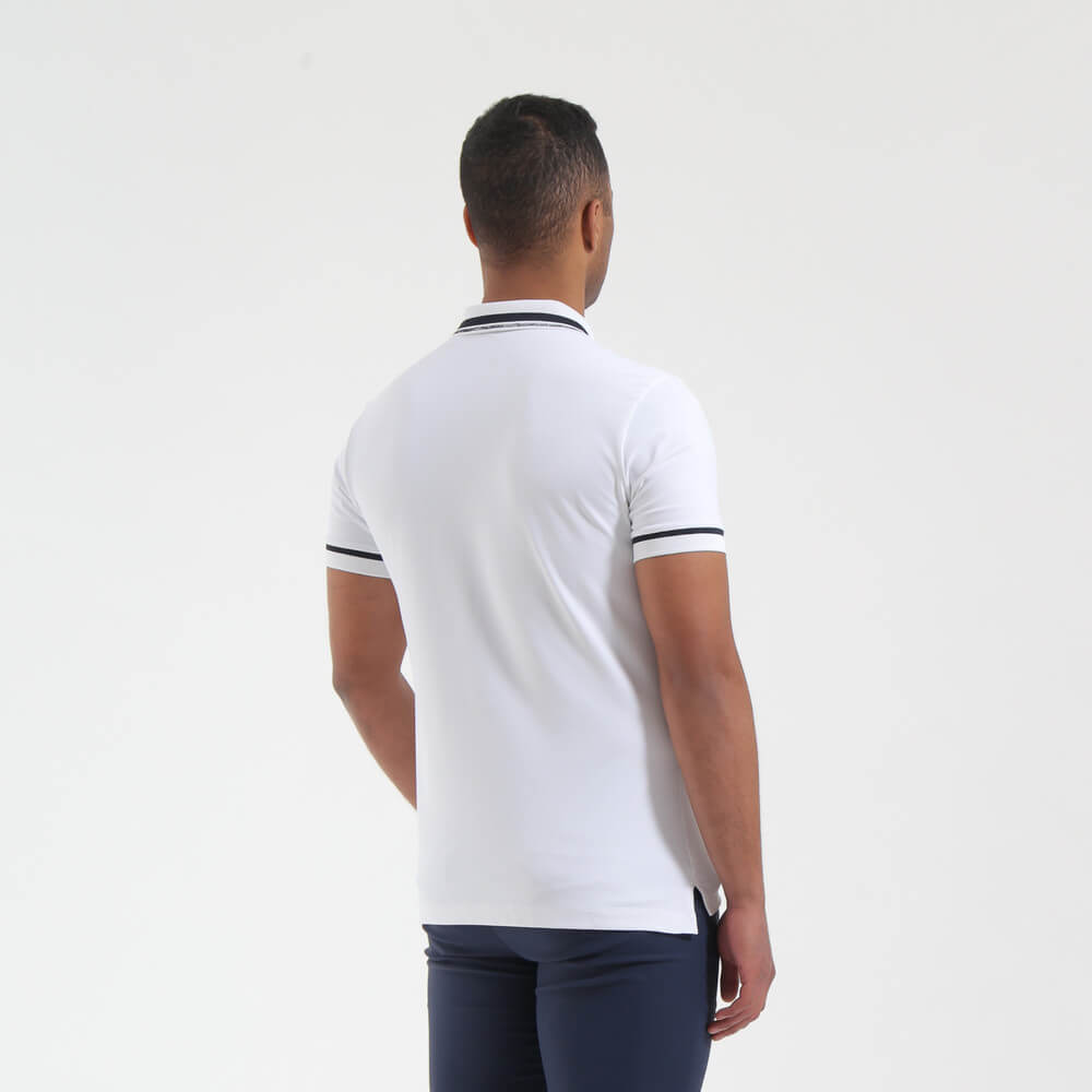 ALLOW | Stretch Pique Polo Shirt for Men | Breathable & Comfortable | Final Sale | Perfect for Casual Wear, Office & Outdoor Activities
