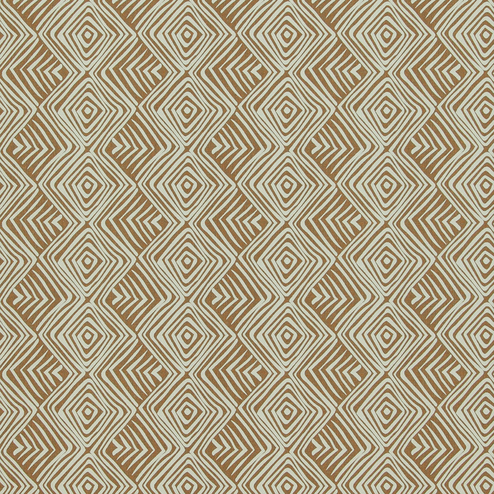 Geometric Tribal Print Beige and Gold Peel and Stick Wallpaper - Self-Adhesive Removable Wallpaper for Bedroom, Living Room, Nursery, Office Decor (Design R4203)