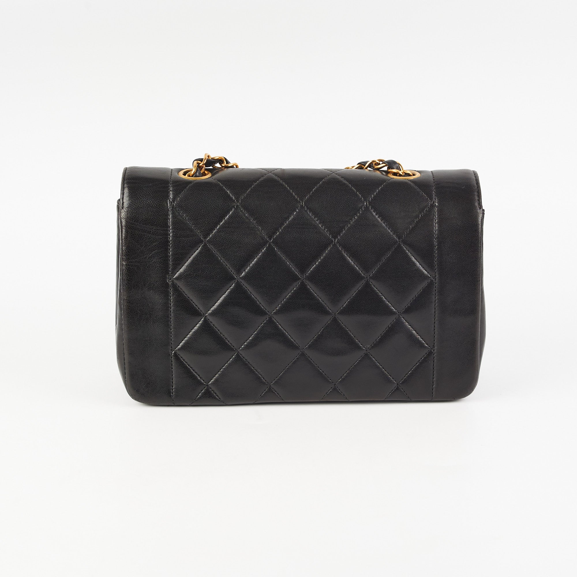 Chanel Small Diana Flap Bag GHW Black - Luxury Quilted Leather Crossbody Bag for Women | Perfect for Evening Parties, Date Nights & Special Occasions