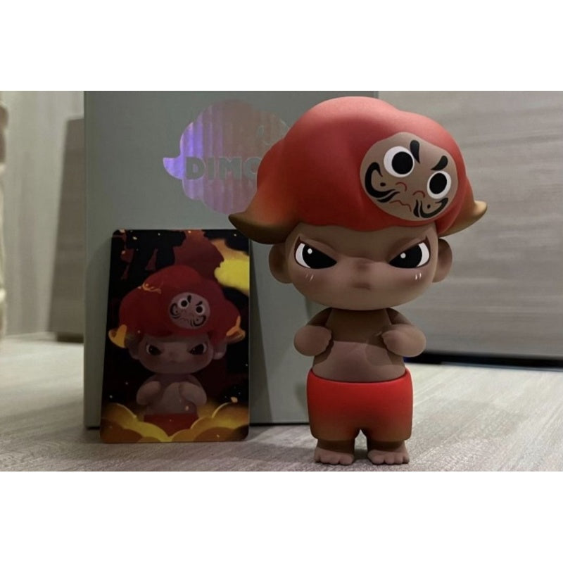 DIMOO Bodhidharma Limited Edition Collectible Figure - Rare Anime Art Toy for Display & Home Decor