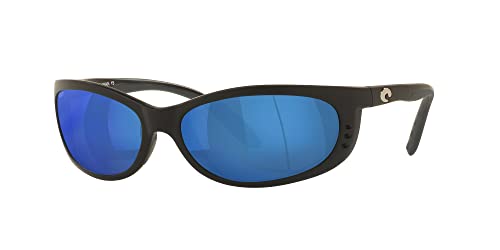 Matte Black/Grey Blue Mirrored Polarized-580p