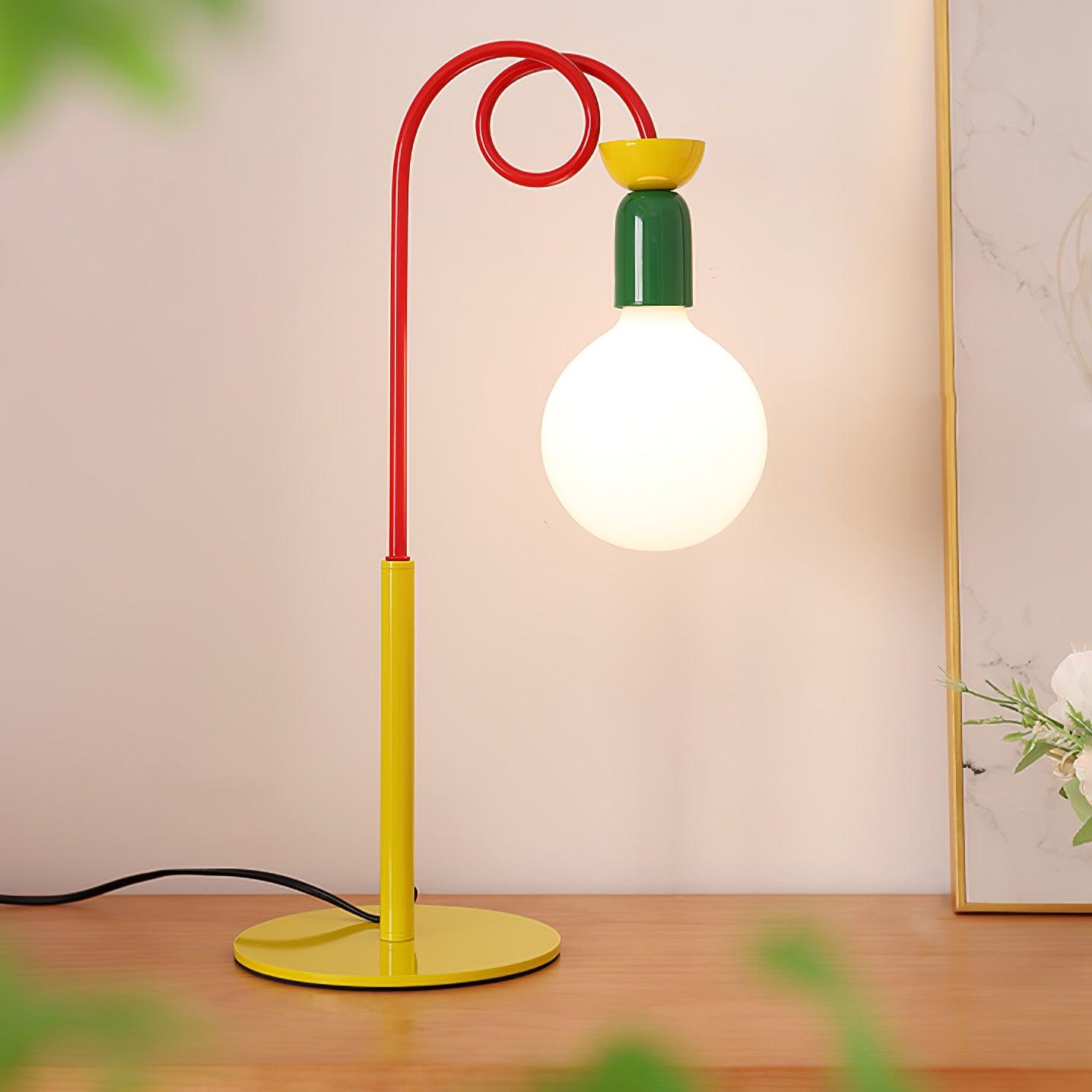 Circulo Play Table Lamp - Modern LED Night Light for Kids & Nursery - Perfect for Bedtime Reading & Room Decor
