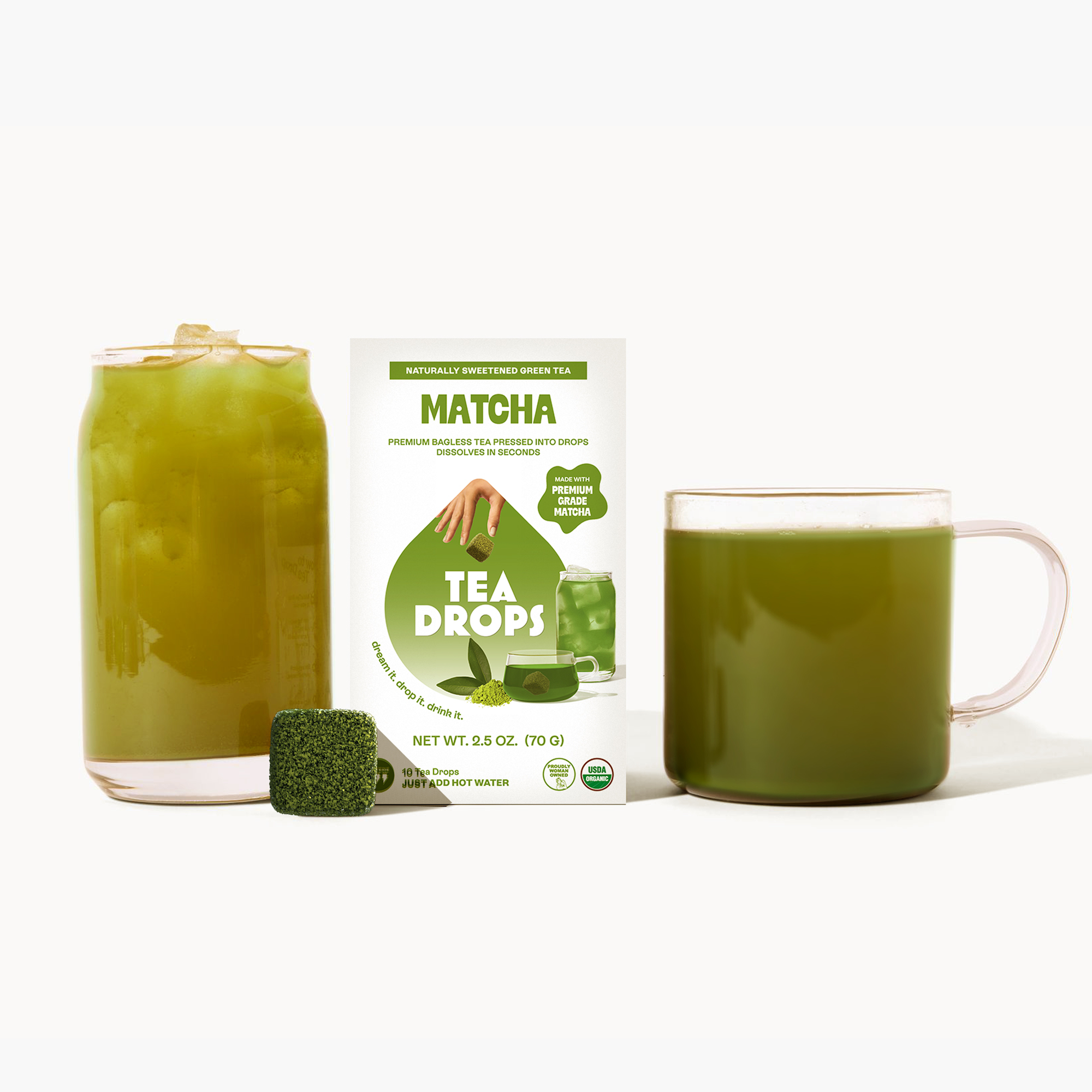Organic Matcha Green Tea Powder - Premium Single Origin Ceremonial Grade for Smoothies, Lattes & Baking | Antioxidant-Rich Japanese Green Tea Powder for Energy Boost & Wellness