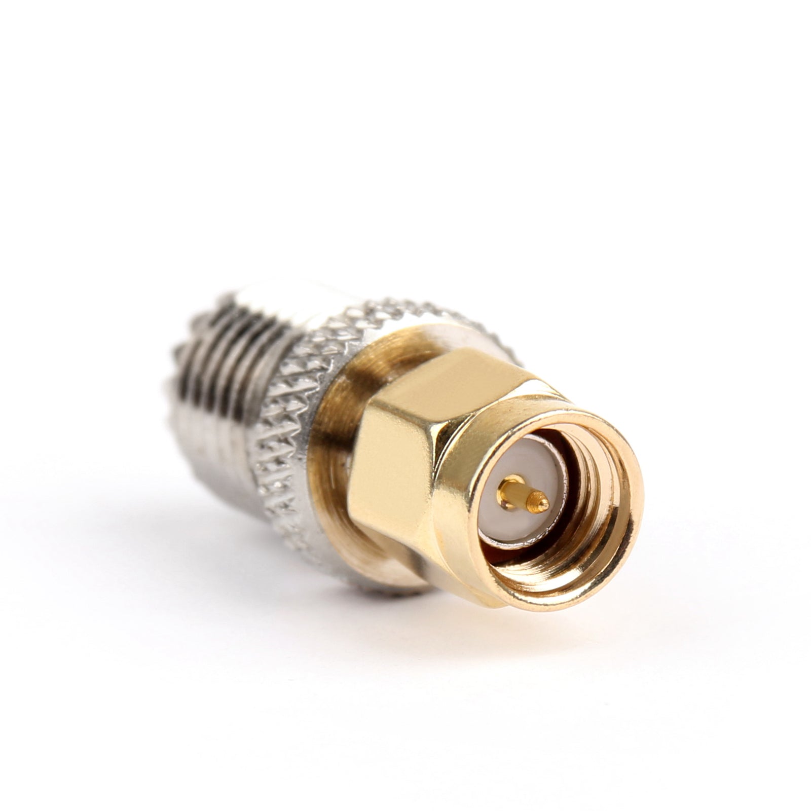 10Pcs SMA Male to Mini UHF Female Straight RF Coaxial Adapter 50Ω - Perfect for Ham Radio, Antenna Connections & CCTV Installations