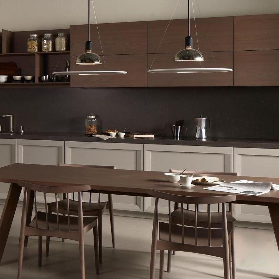 Modern UFO Flying Saucer Pendant Light Fixture - Sleek Hanging Ceiling Lamp for Living Room, Bedroom & Dining Room - Adjustable Height Design for Kitchen Island & Home Decor