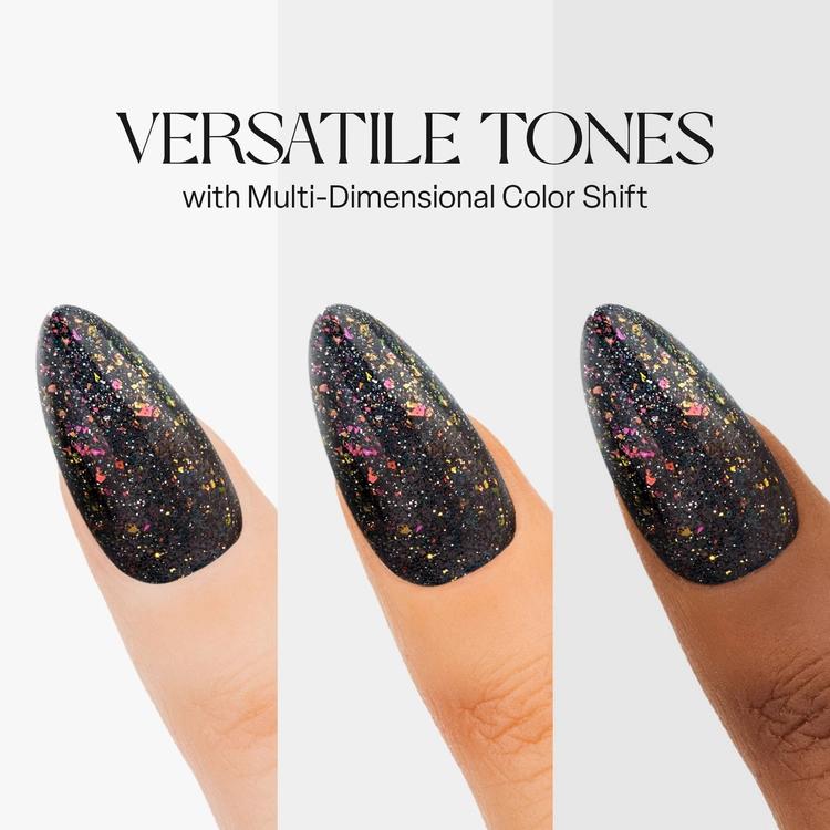 Apres Gel X Flash Glitter Nail Polish - Just A Phase FG07 | Long-Lasting Shimmer & Sparkle for Manicures, Pedicures, and Nail Art Designs