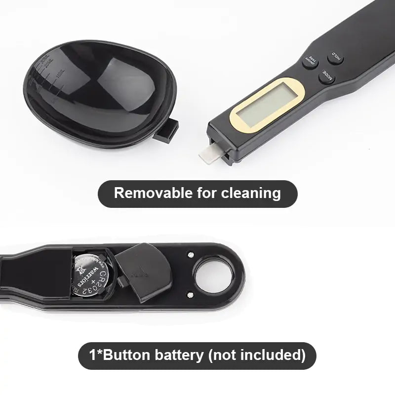 Precision Weight Measuring Spoon Set - Accurate Kitchen Scale Spoon for Baking, Cooking & Coffee - Perfect for Measuring Flour, Sugar, Spices & Protein Powder
