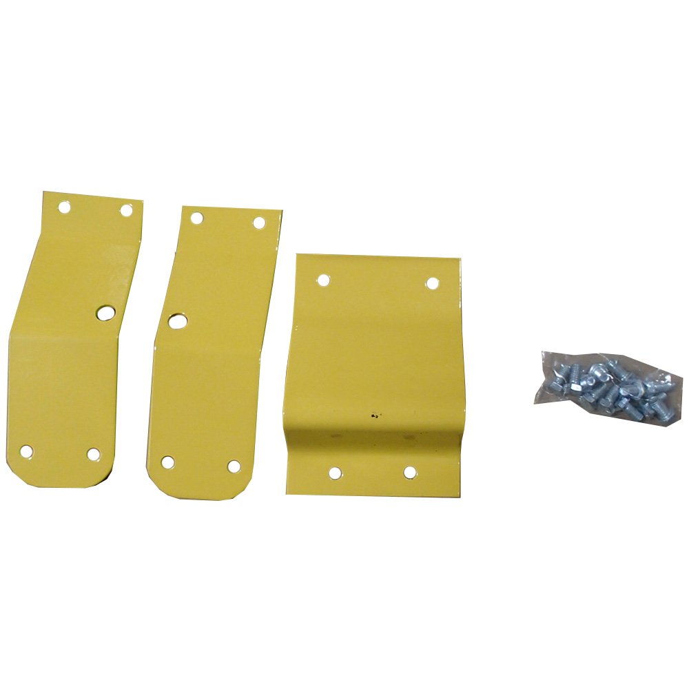 New Yellow Vinyl Seat Cushion Set with Bracket & Hardware - Compatible with John Deere Tractors - Durable Replacement for Farm Equipment - Perfect for Tractor Seats, Agricultural Machinery & Outdoor Use