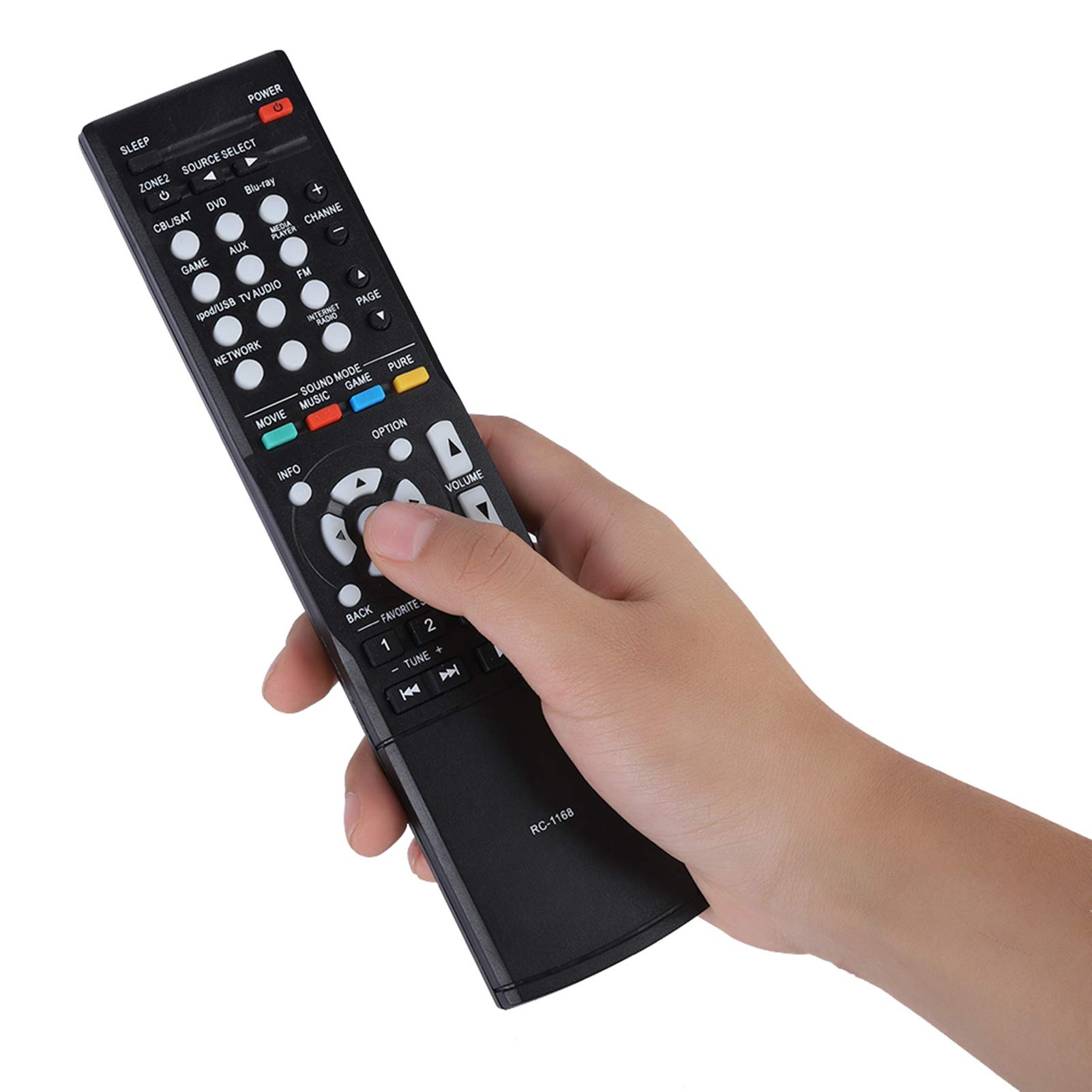 Durable 8M Wear-Resistant Smart TV Remote Controller - Long Range Amplifier for Home Theater & Entertainment Systems (Perfect for Living Room, Bedroom & Office Use)