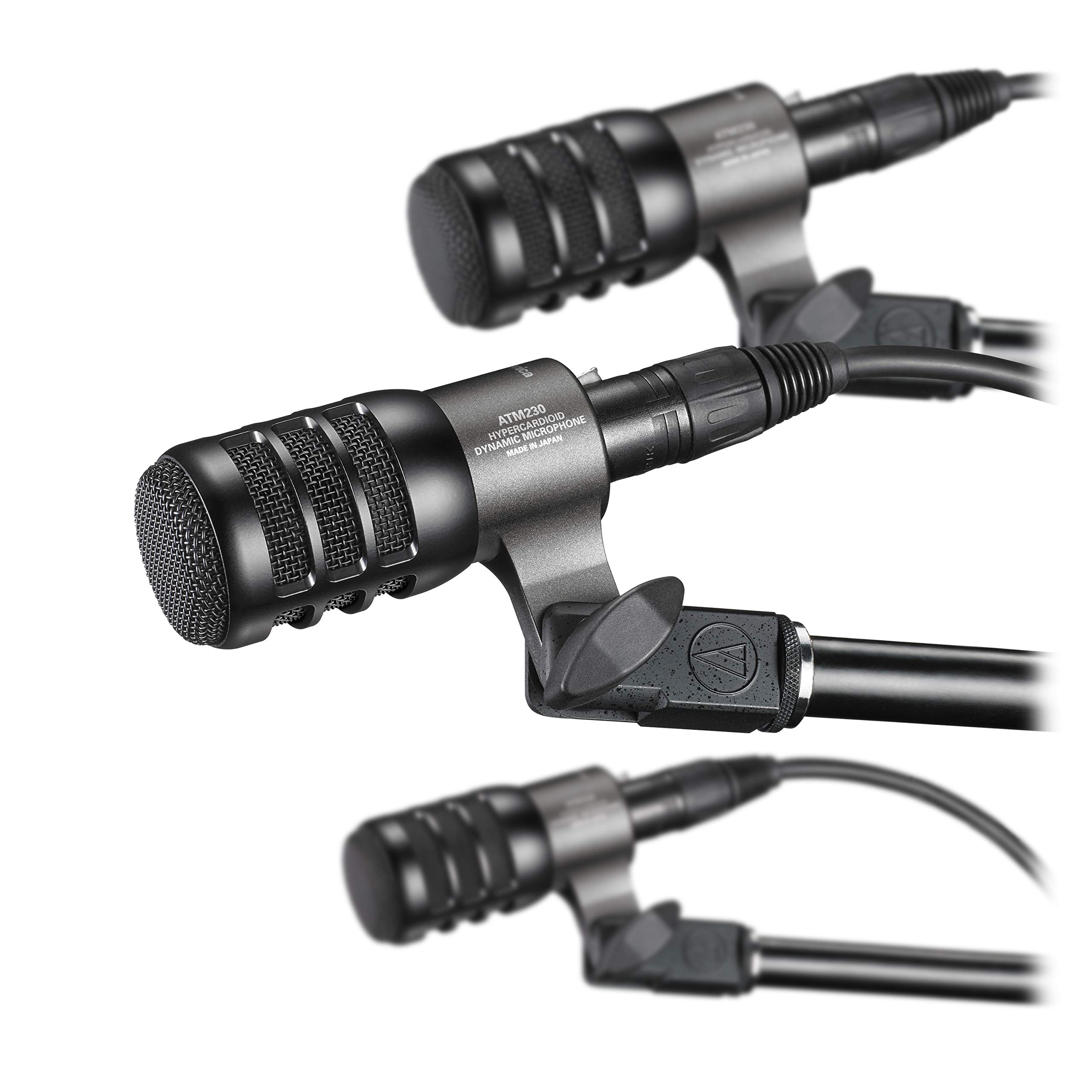 Audio Technica ATM230PK Professional Instrument Microphone for Drums - Ideal for Church Sound Systems, Live Performances & Studio Recording