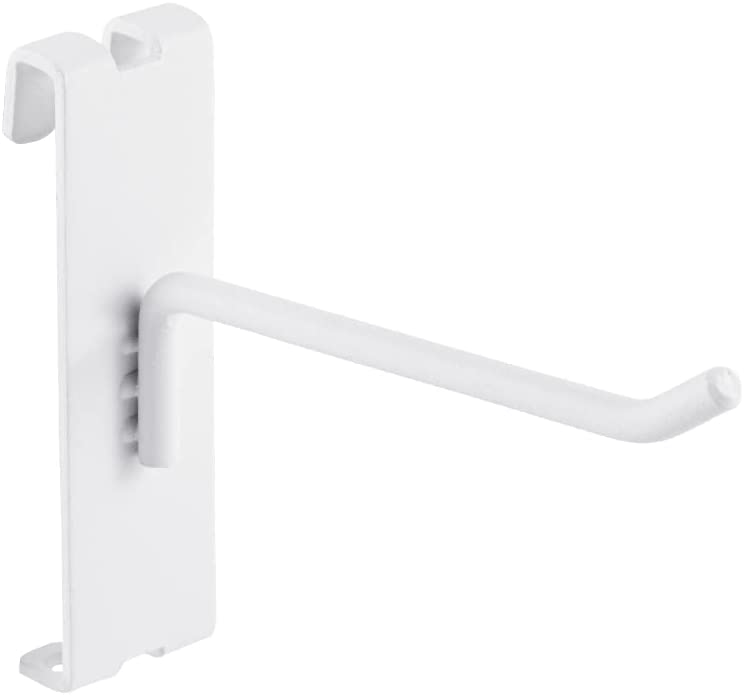 50 Pack Heavy Duty Gridwall Hooks - 4 Prong Display Hooks for Retail Store Fixtures, Clothing Racks & Slatwall Panels - Perfect for Boutiques, Trade Shows & Store Merchandising
