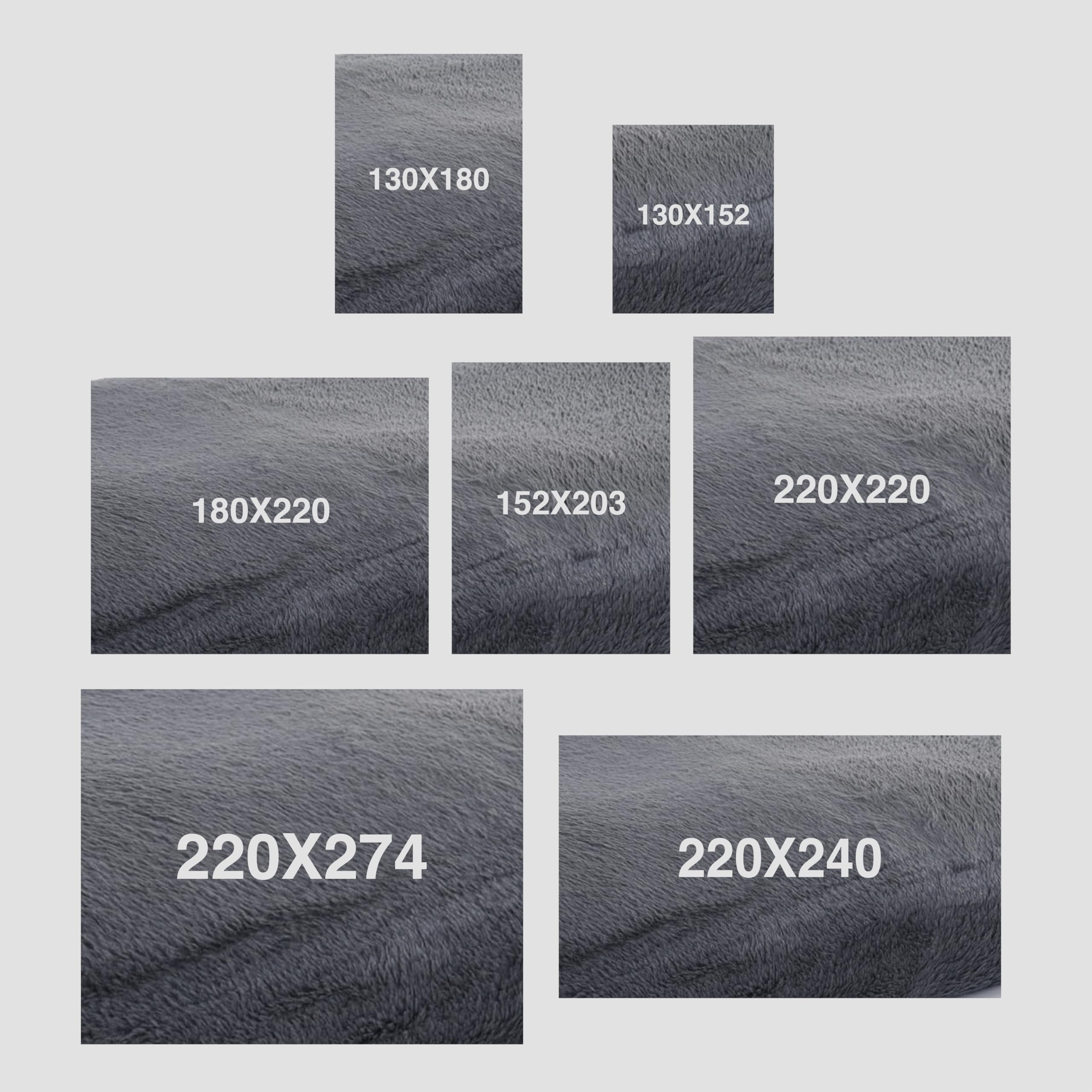 Soft Polyester Fleece Throw Blanket for Couch & Bed - Cozy Lightweight Fuzzy Blanket 70