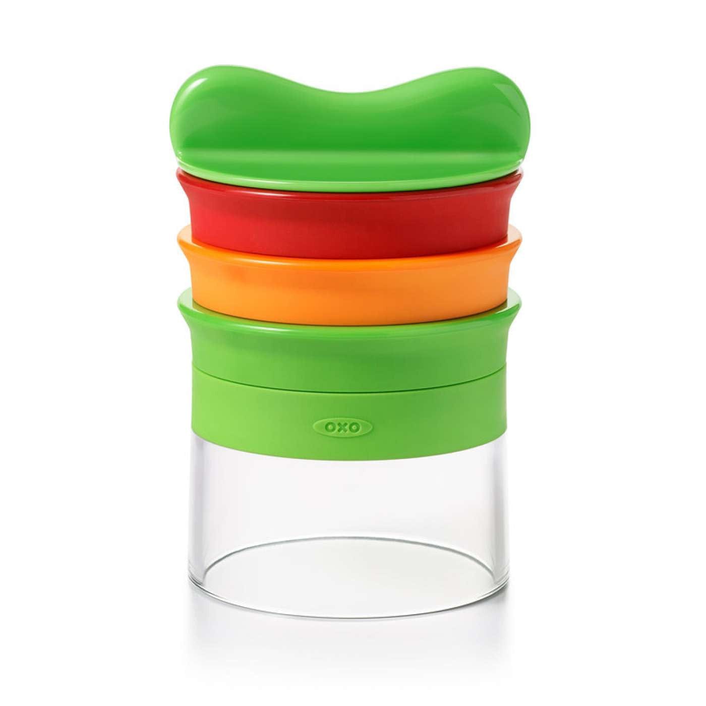 OXO 3-Blade Handheld Spiralizer for Zucchini, Carrots & Vegetables - Perfect for Healthy Meals, Salads & Low-Carb Cooking