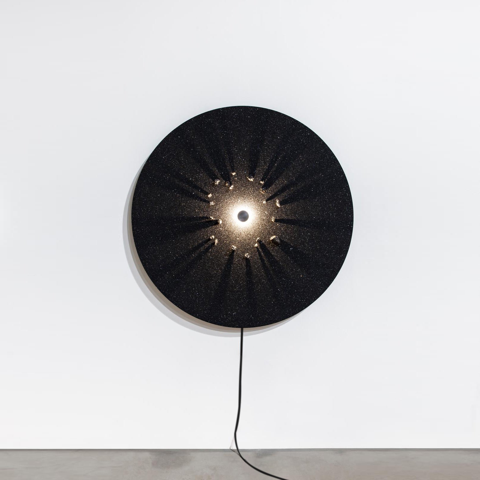 Black Hole Wall Lamp - Modern Space-Themed LED Night Light for Bedroom, Living Room & Office Decor