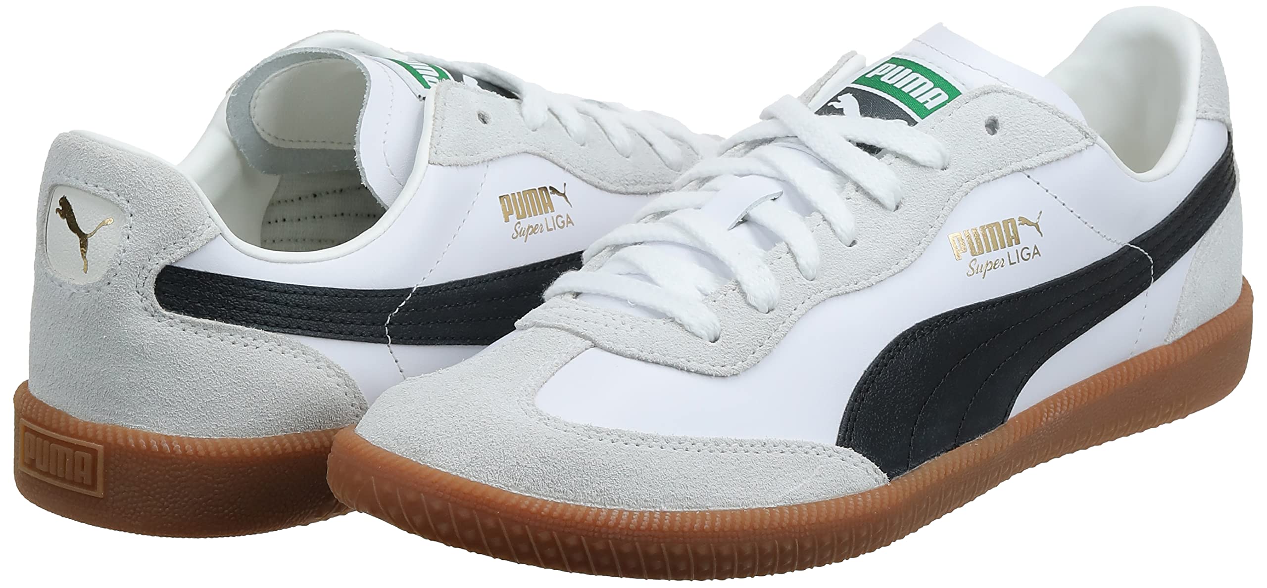 PUMA Men's Super Liga OG Sneakers - Retro Running Shoes for Men, Casual Athletic Walking Shoes with Comfortable Cushioning - Perfect for Gym, Workout & Everyday Wear