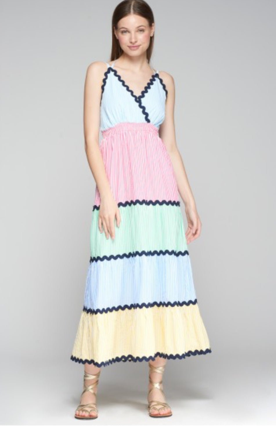Kally Dress 32177 - Stylish Women's Floral Summer Dress for Casual Outings, Parties & Beach Vacations